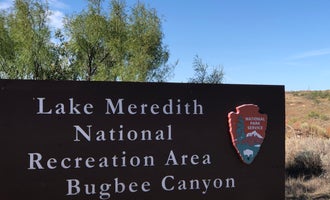 Camping near Plum Creek — Lake Meredith National Recreation Area: Bugbee — Lake Meredith National Recreation Area, Fritch, Texas