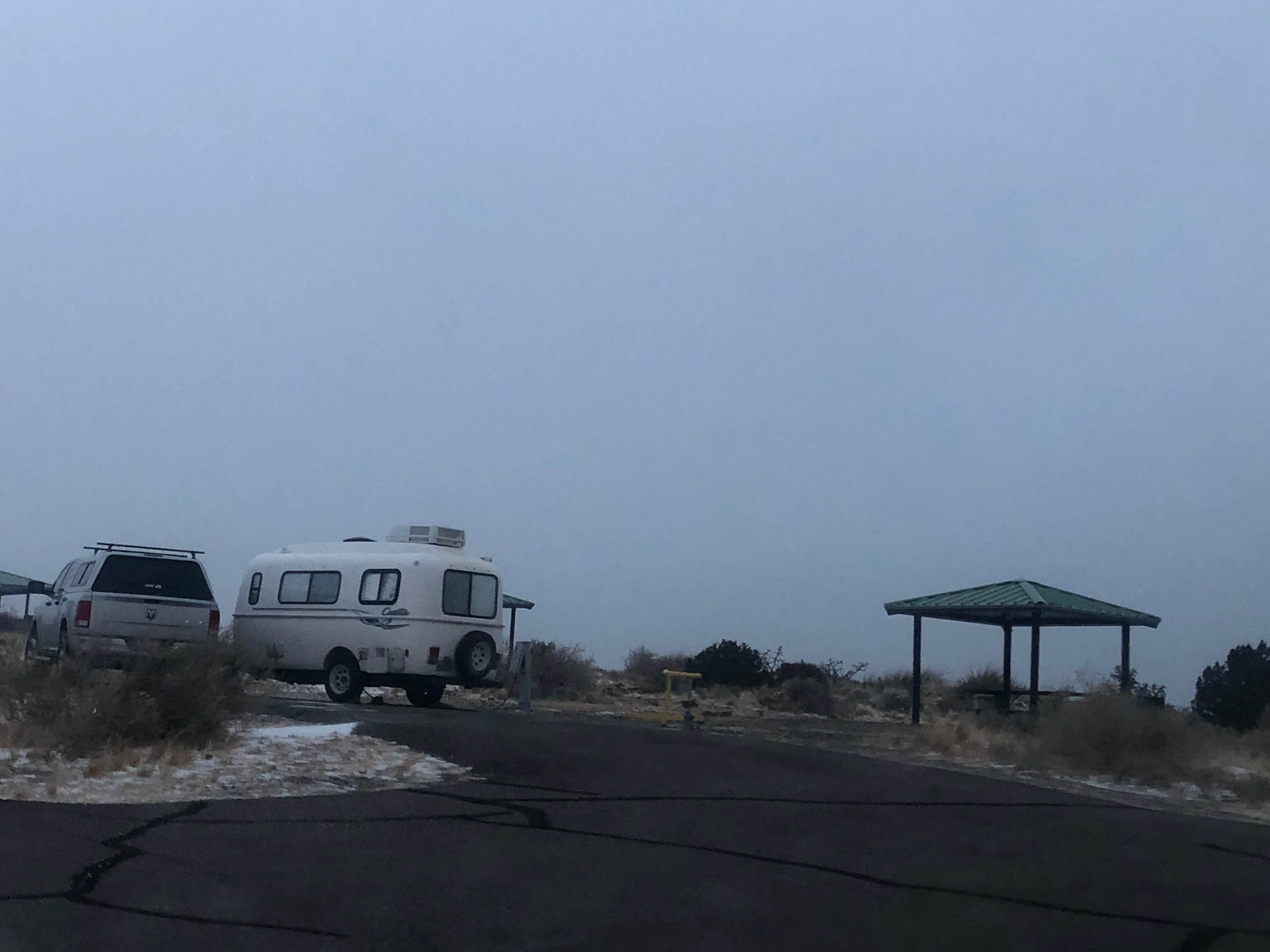 Hayley K.'s photo of rv camping at Valley Of Fires Recreation Area near Luna, NM