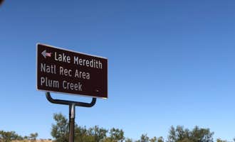 Camping near Blue Creek — Lake Meredith National Recreation Area: Plum Creek — Lake Meredith National Recreation Area, Fritch, Texas