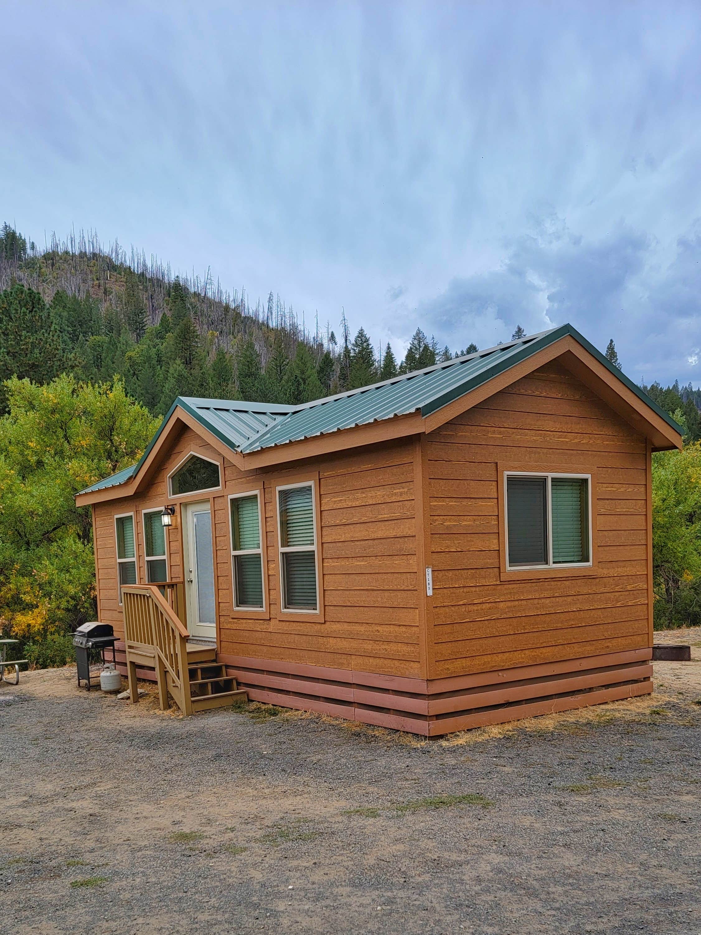 Derek & Alex W.'s photo of glamping accommodations at Thousand Trails Yosemite Lakes near Yosemite Valley, CA