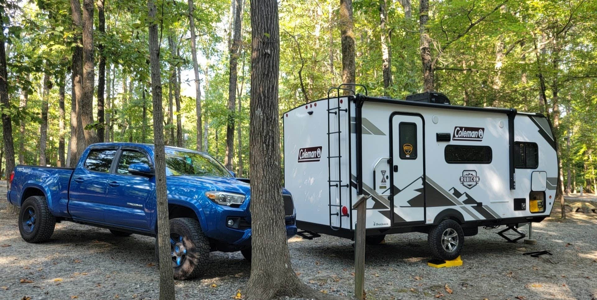 Jessica F.'s photo of rv camping at Hagan-Stone Park near Jamestown, NC