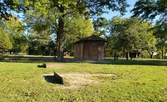 Dexter I.'s photo of a cabin at Woody Trail - Twin Bridges — Grand Lake State Park in Oklahoma