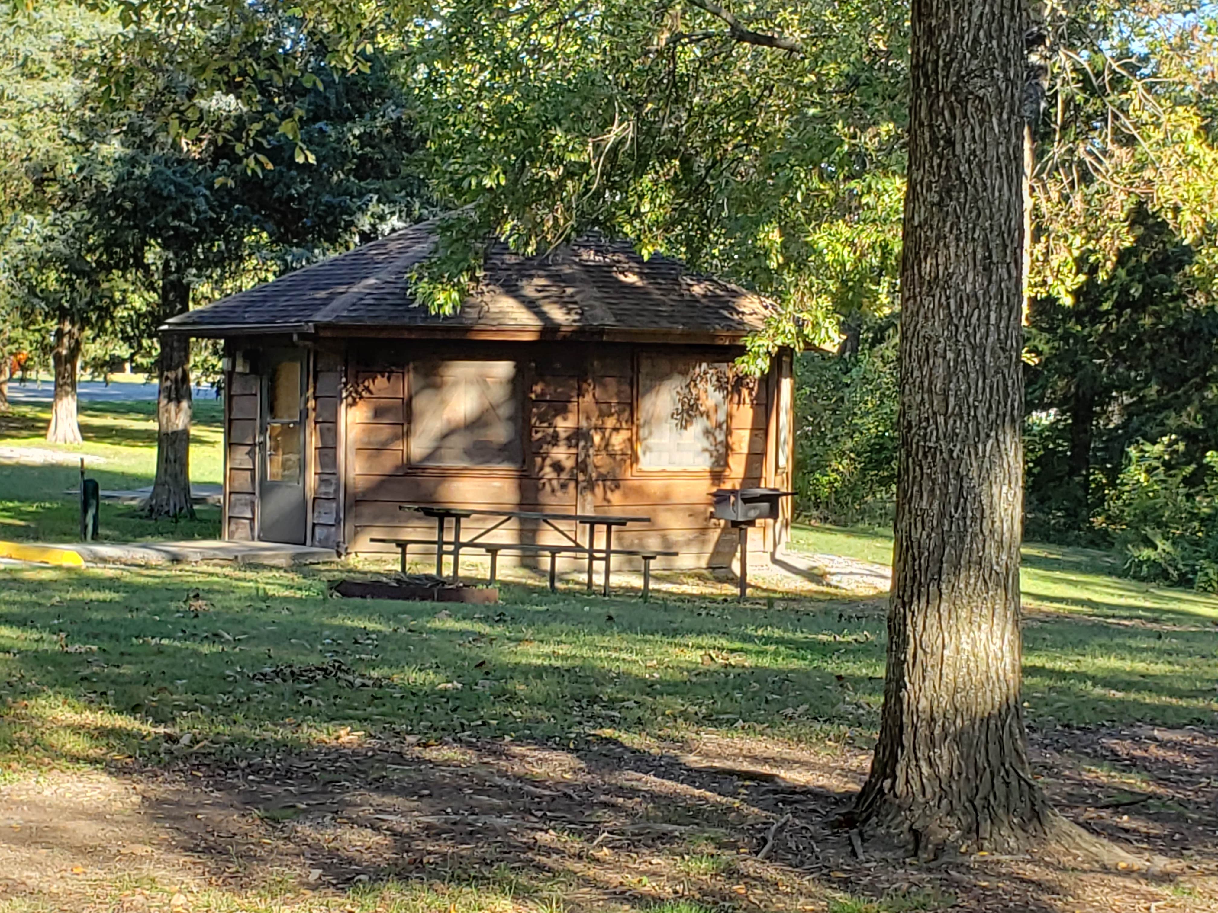Dexter I.'s photo of a cabin at Woody Trail - Twin Bridges — Grand Lake State Park near Cave Springs, AR