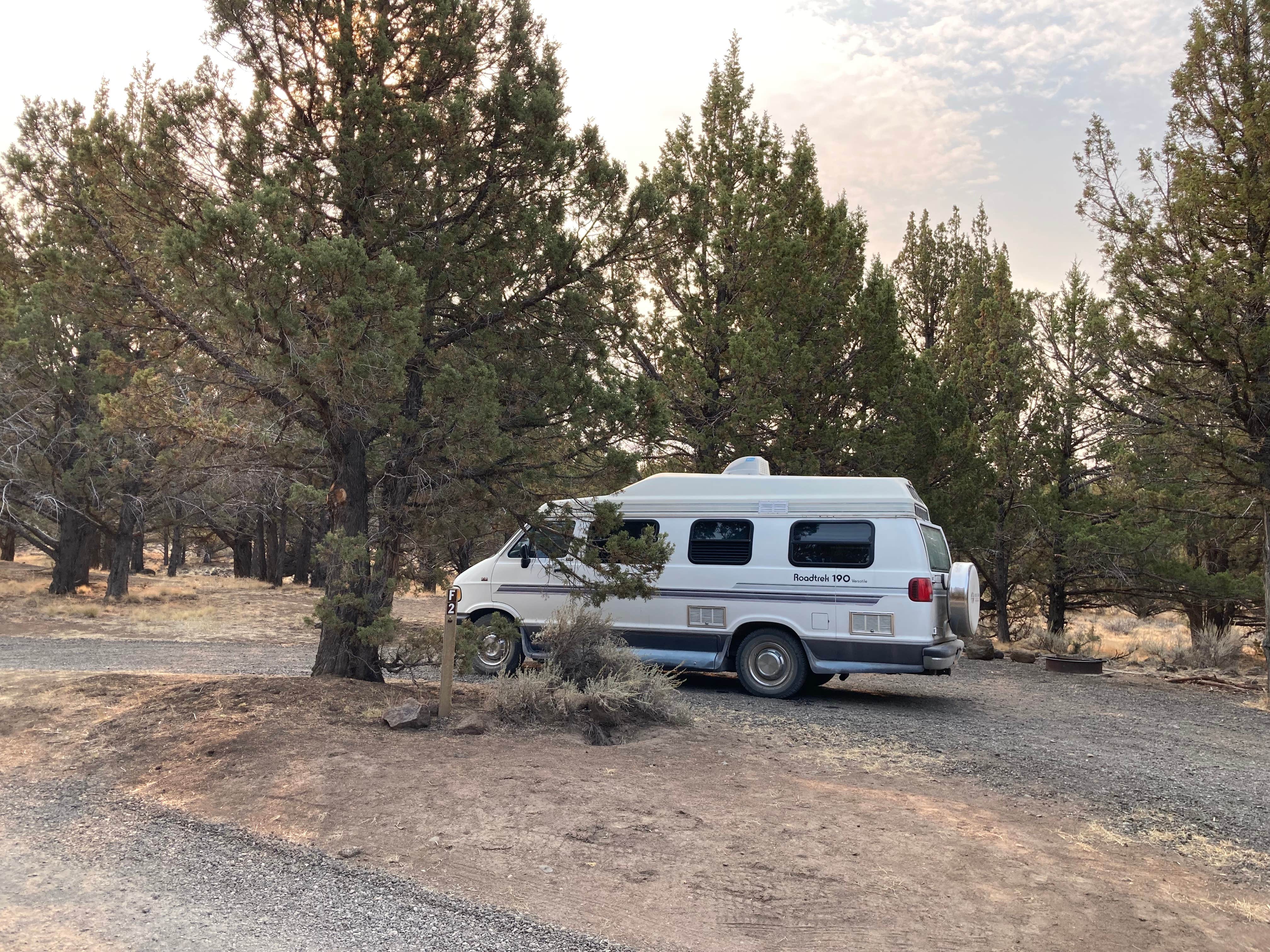 Tanya B.'s photo of rv camping at South Steens Campground near Denio, NV