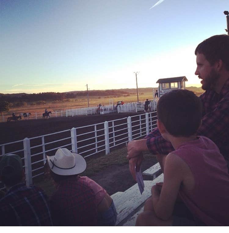Sunset rodeo