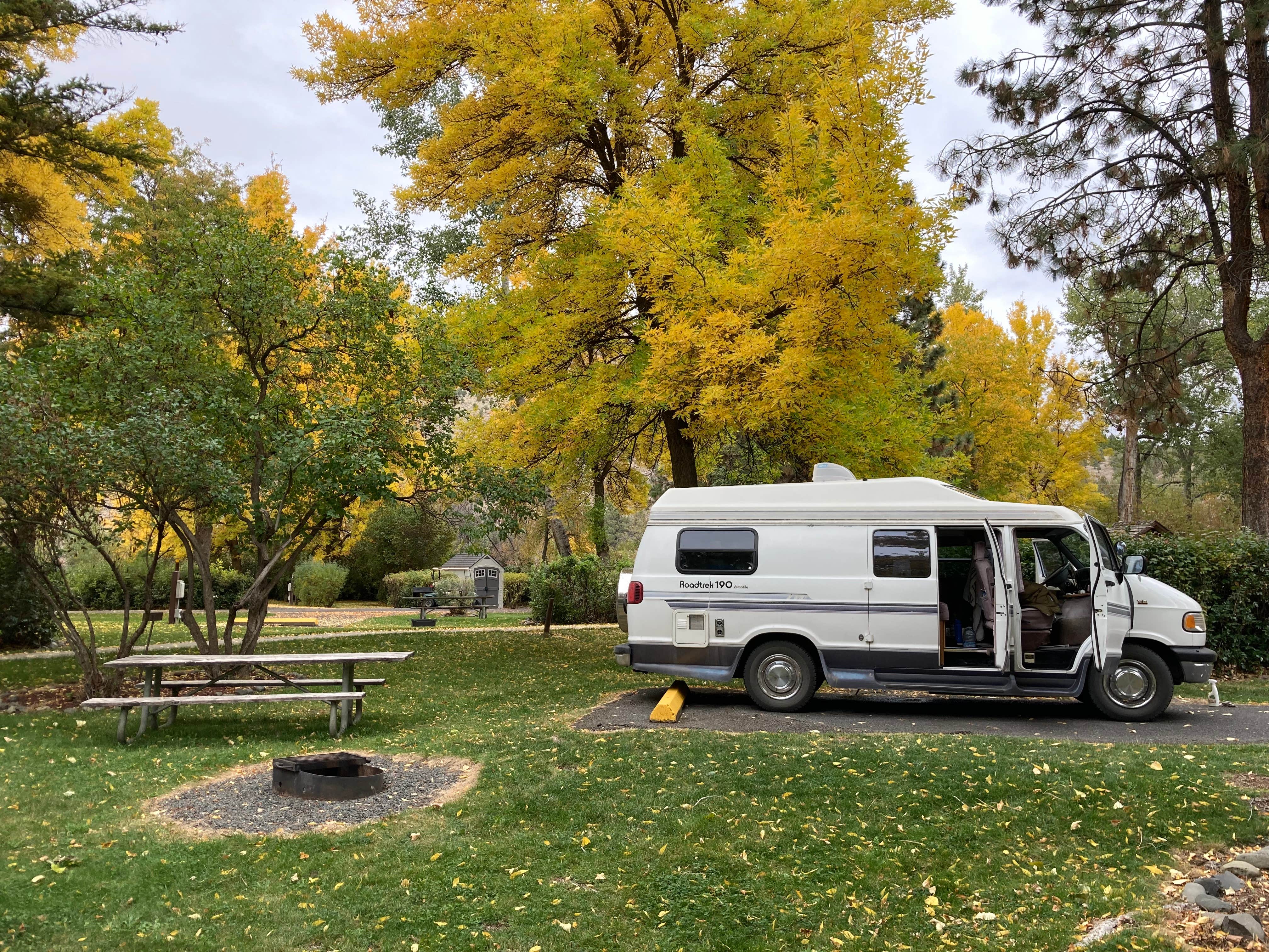 Tanya B.'s photo of rv camping at Clyde Holliday State Recreation Site Campground near Seneca, OR
