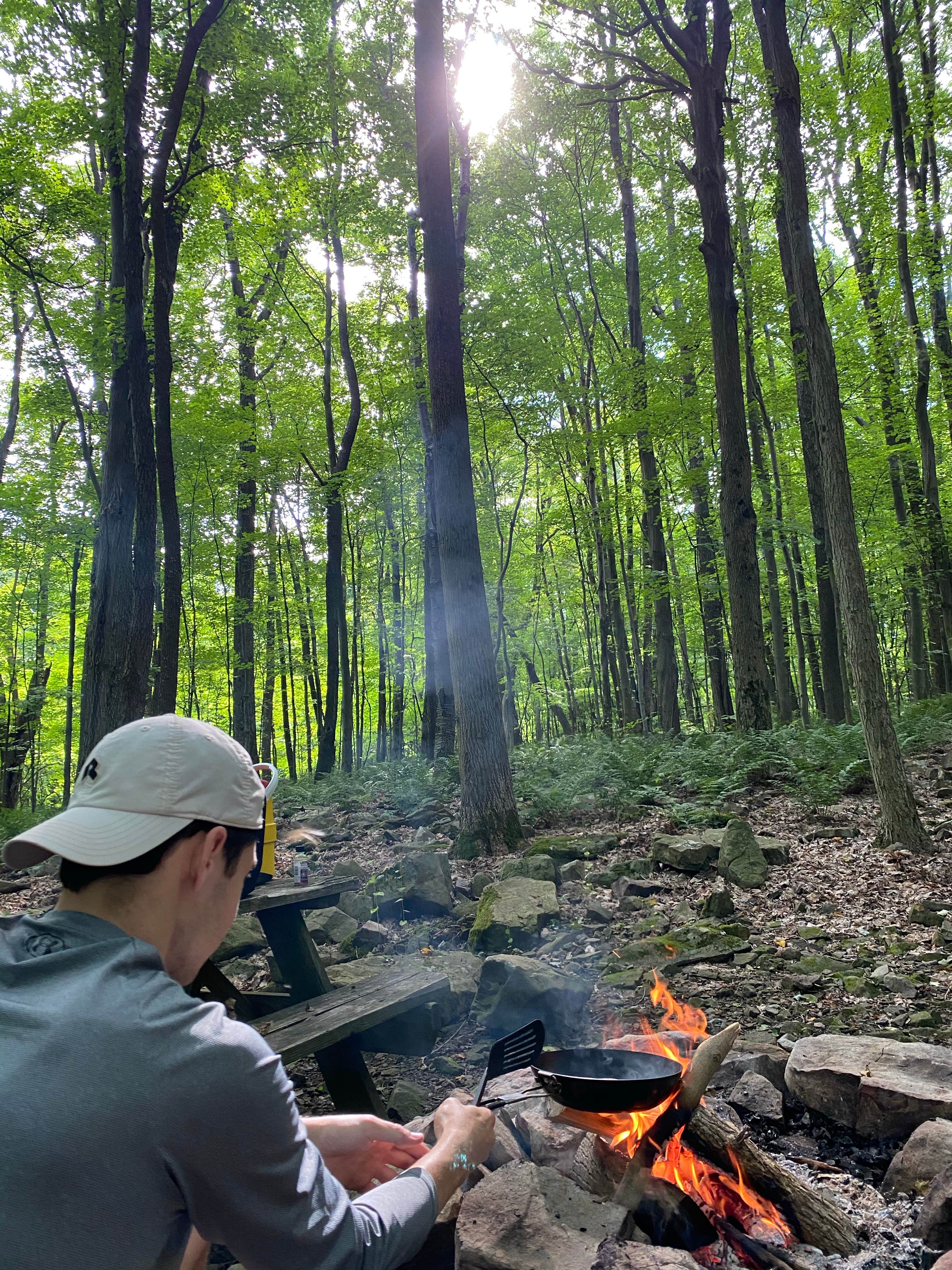 Amanda A.'s photo at Scarlett Knob Campground near Greensboro, PA