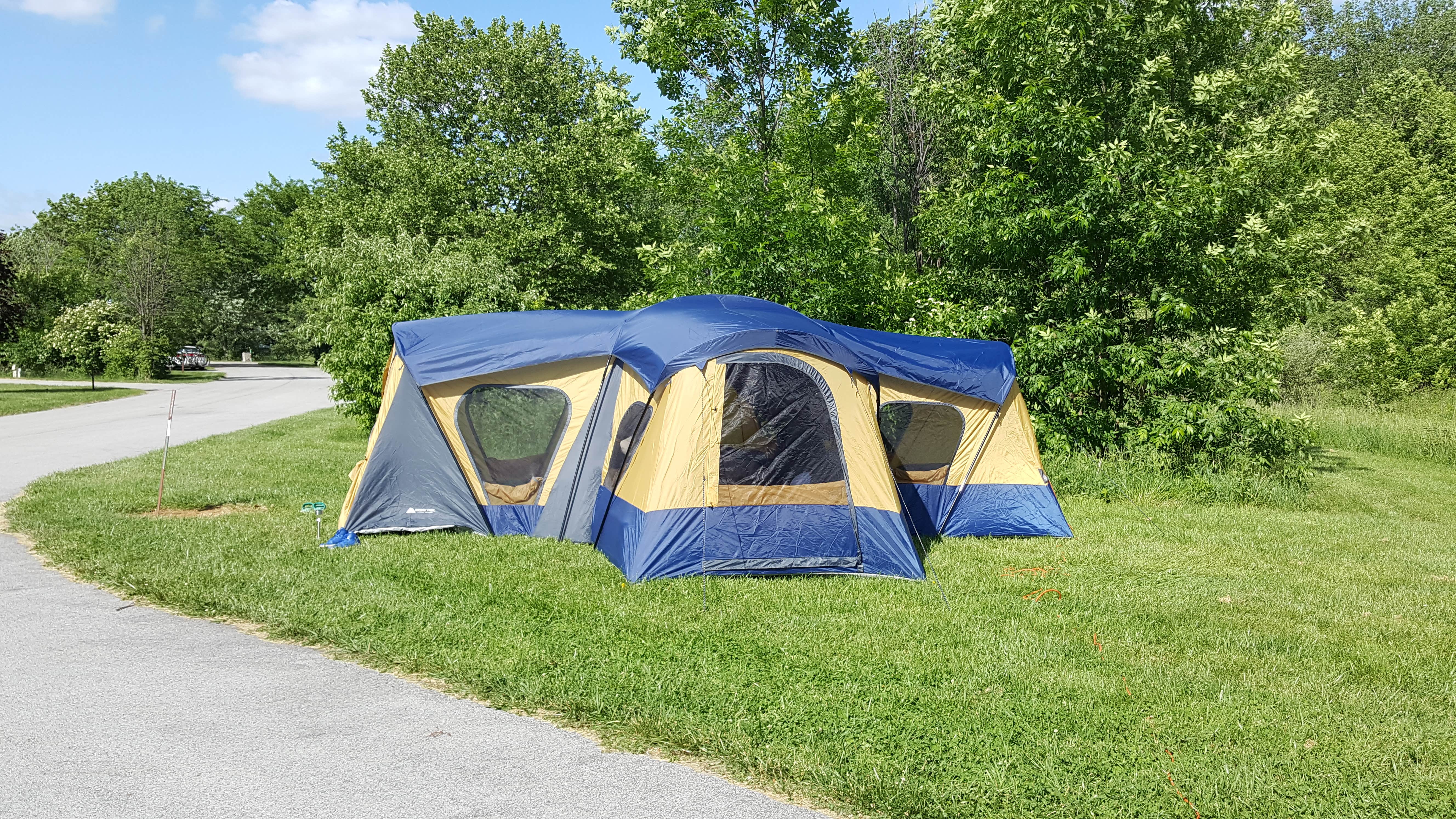 Michelle H.'s photo of tent camping at Maumee Bay State Park Campground near Oregon, OH