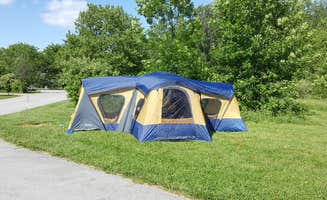 Michelle H.'s photo of tent camping at Maumee Bay State Park Campground near Dundee, MI