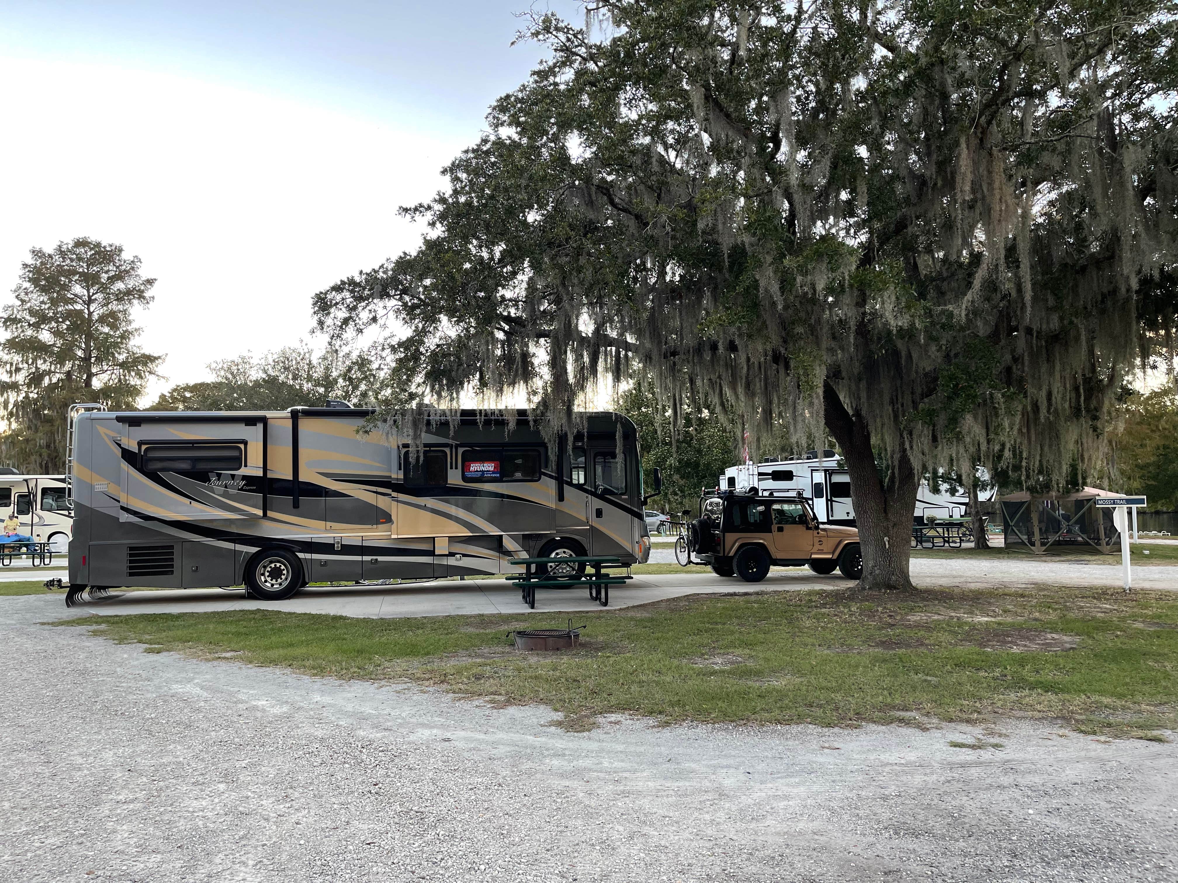 Alan's photo of rv camping at Hideaway RV Park near Cherry Grove Beach, SC