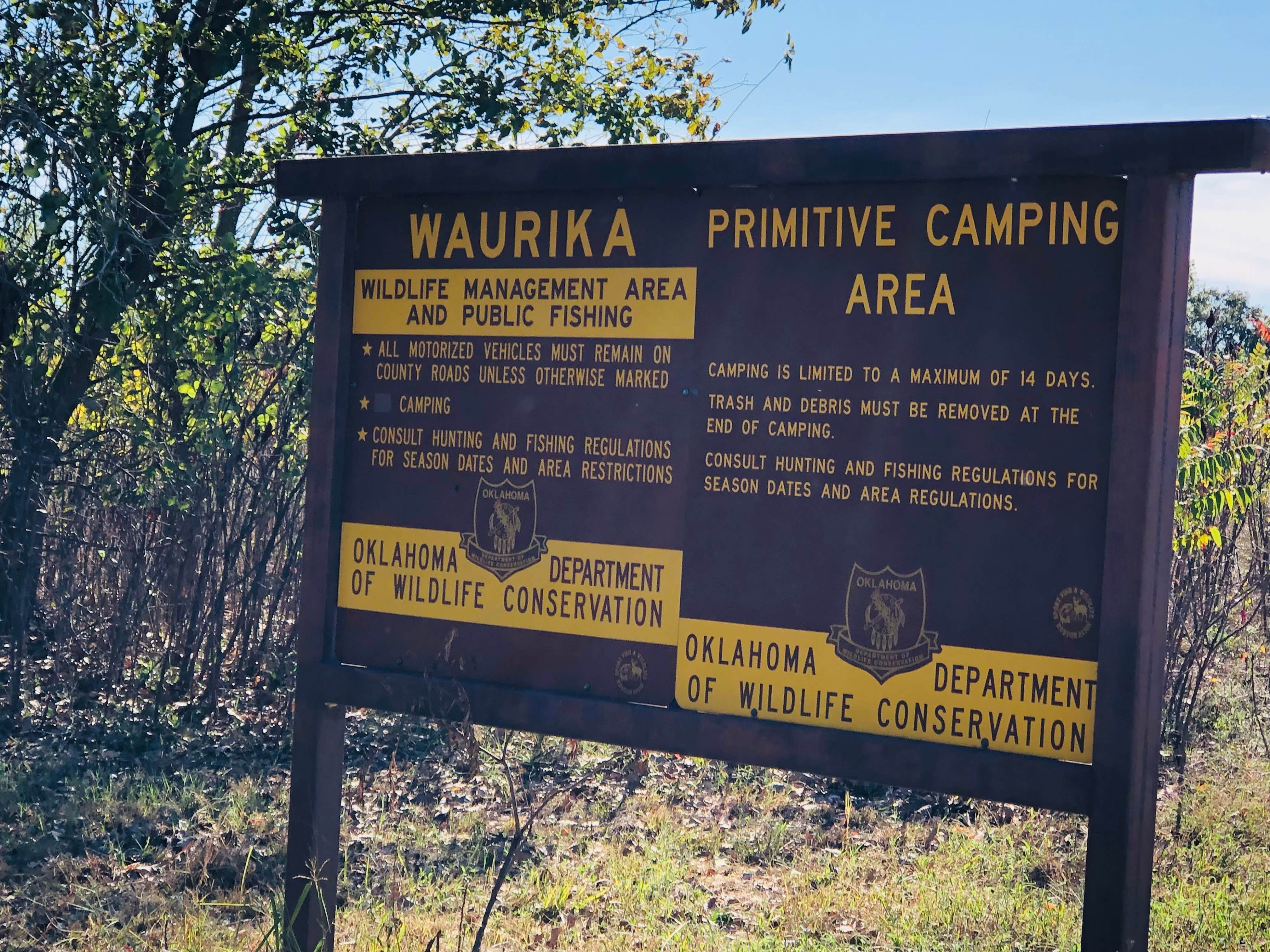 Camper submitted image from Waurika Primitive Camping - 5