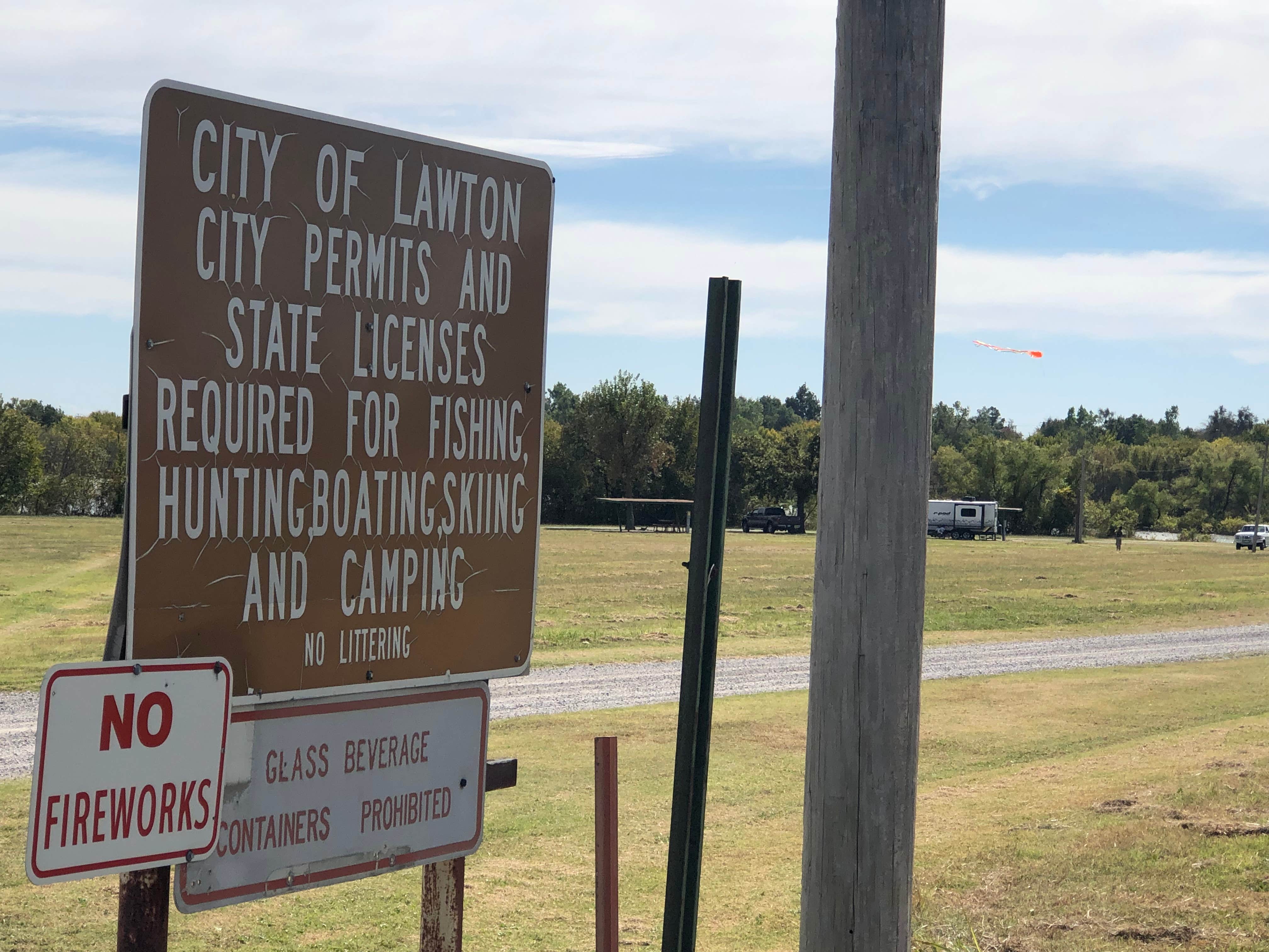 Camper-submitted photo at Chandler Creek Campground near Meers, OK