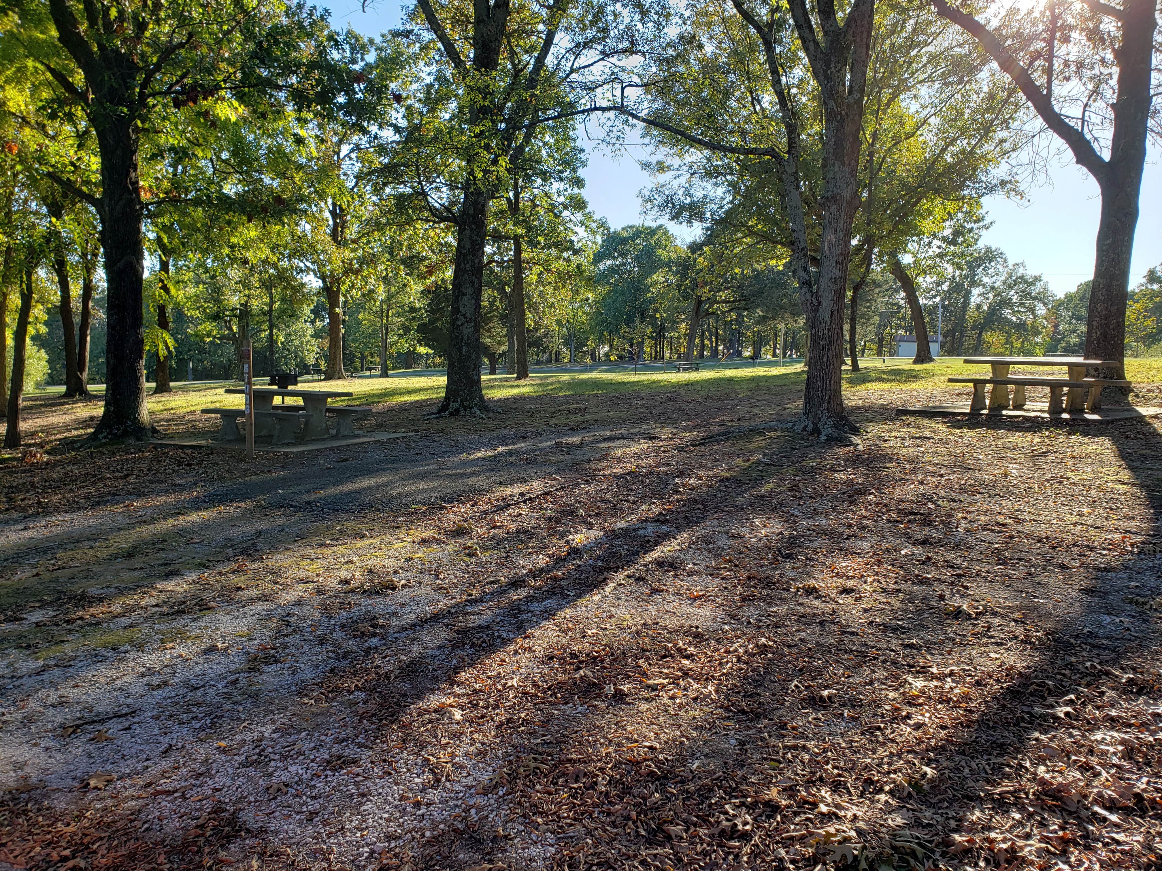 Camper-submitted photo at Twin Bridges Squirrel Trail Campground — Grand Lake State Park near Miami, OK