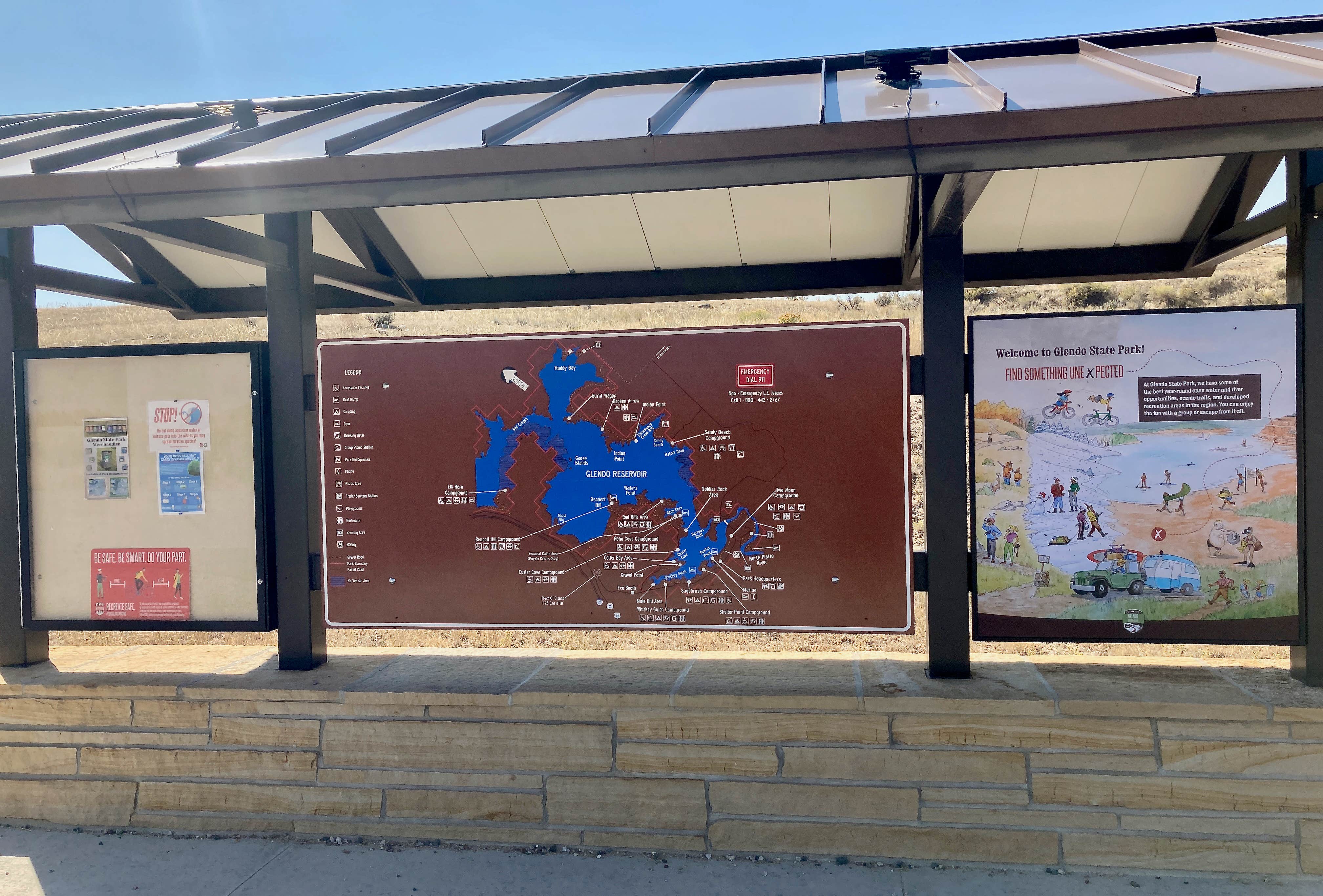 Camper-submitted photo at Reno Cove — Glendo State Park near Guernsey, WY