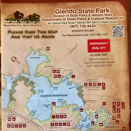 Map of entire State Park Area