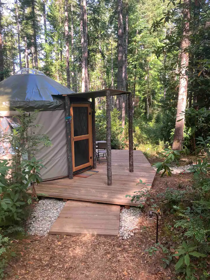 Camper-submitted photo at Dew Valley Ranch Nature Retreat near Bandon, OR