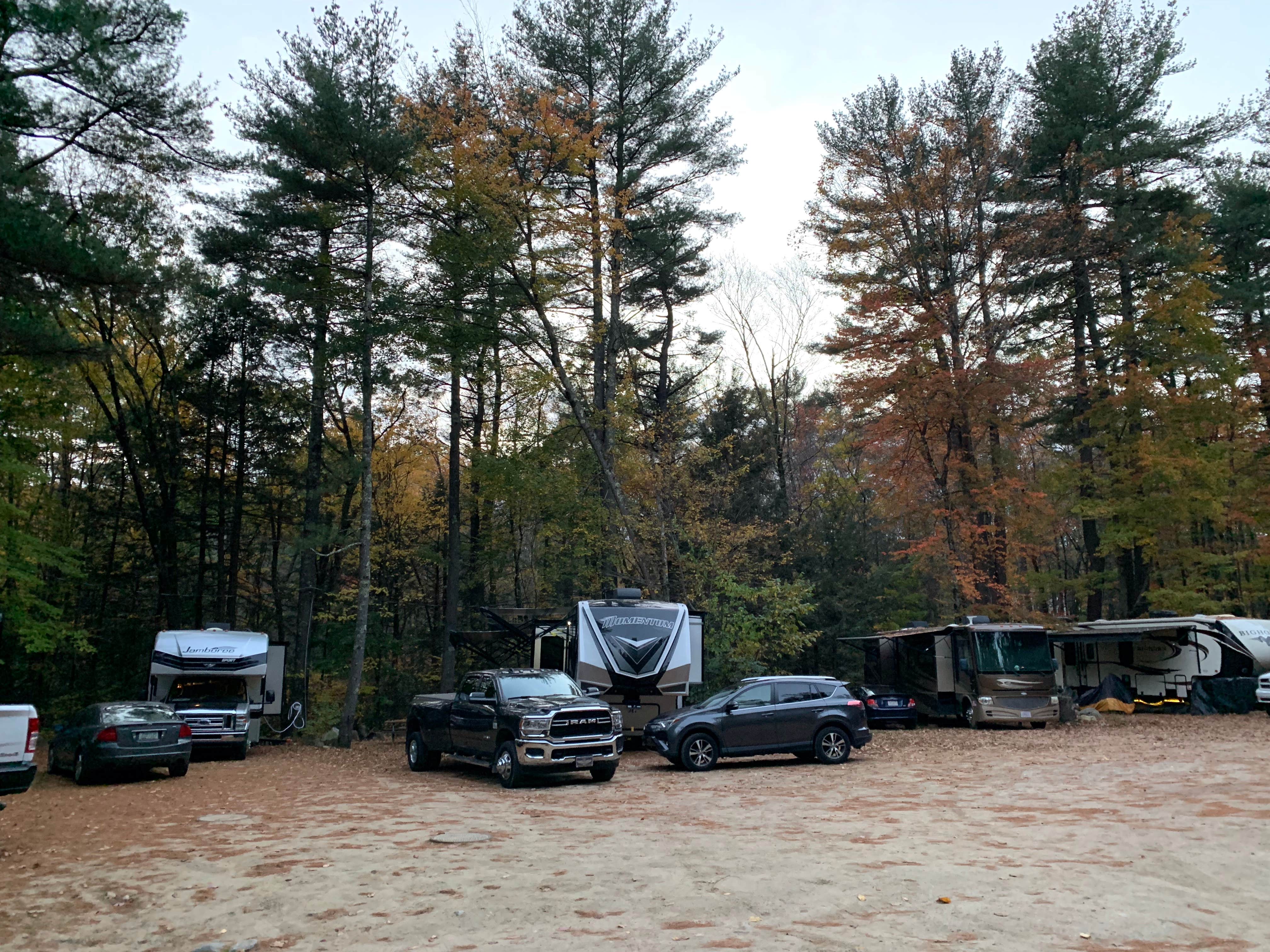 Camper-submitted photo at The Pines Camping Area near Groveland, MA