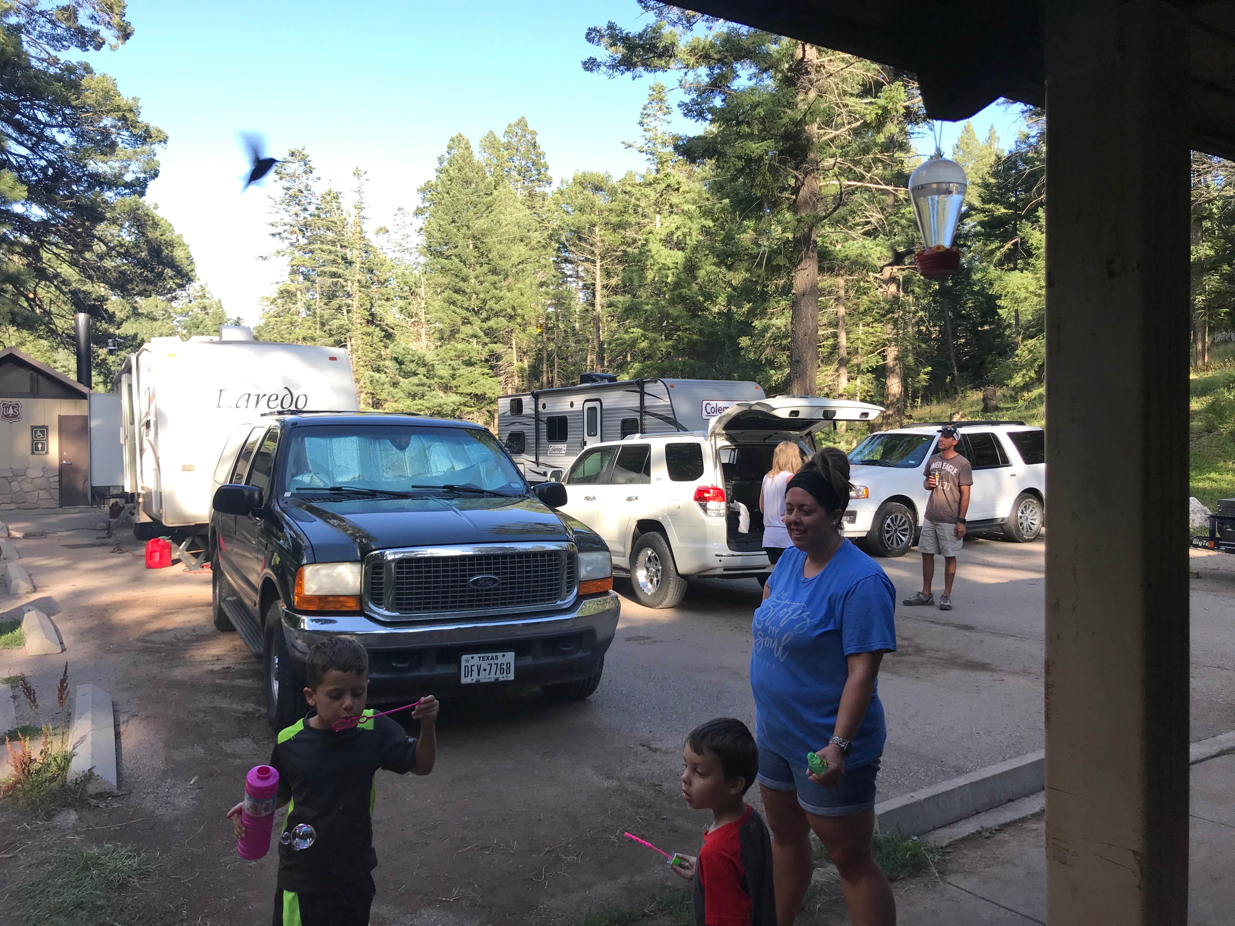 Ron G.'s photo of rv camping at Lincoln National Forest Slide Group Campground near Lincoln National Forest