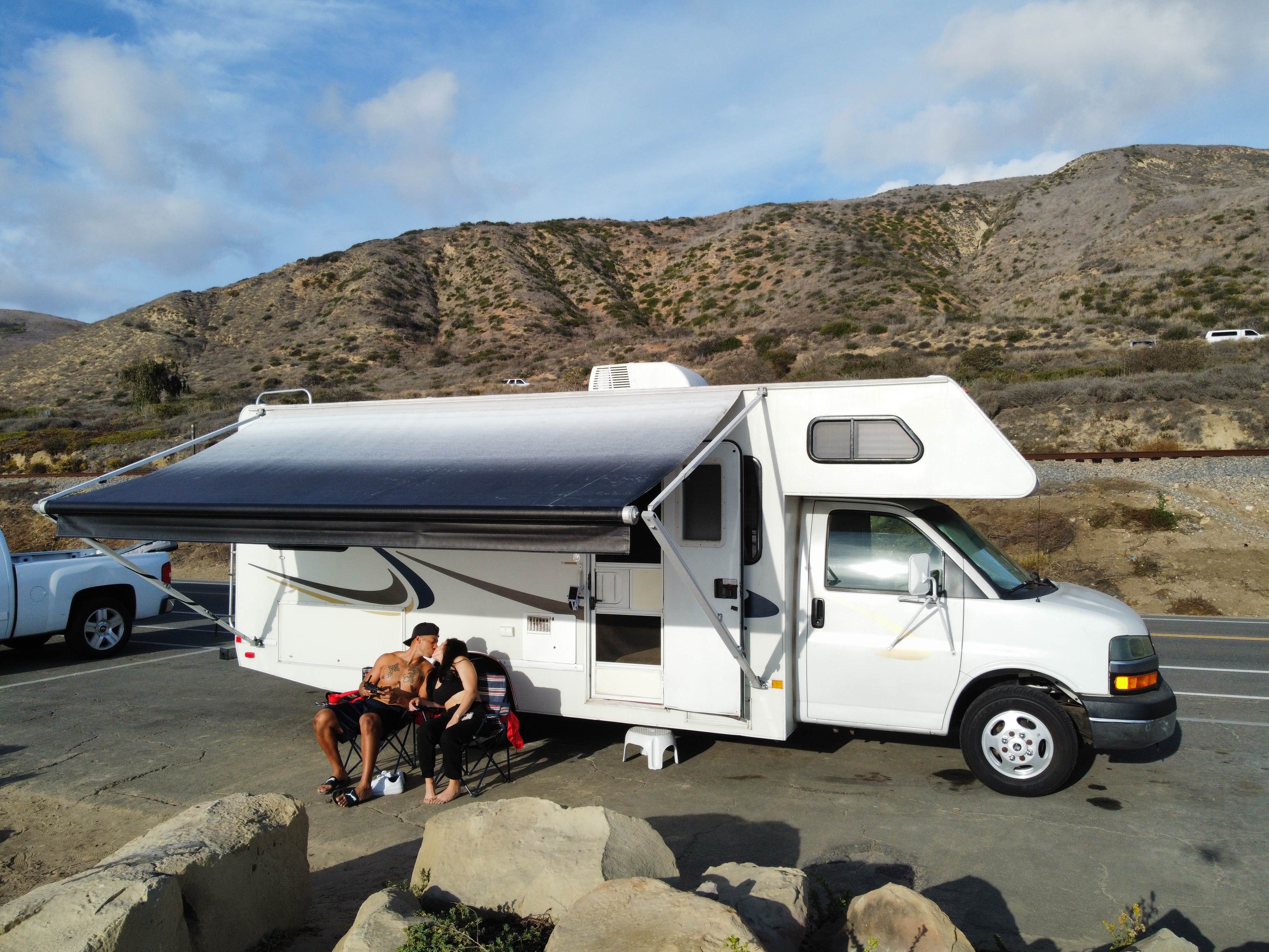 Javier S.'s photo of rv camping at Rincon Parkway RV Overnight near Santa Monica Mountains National Recreation Area