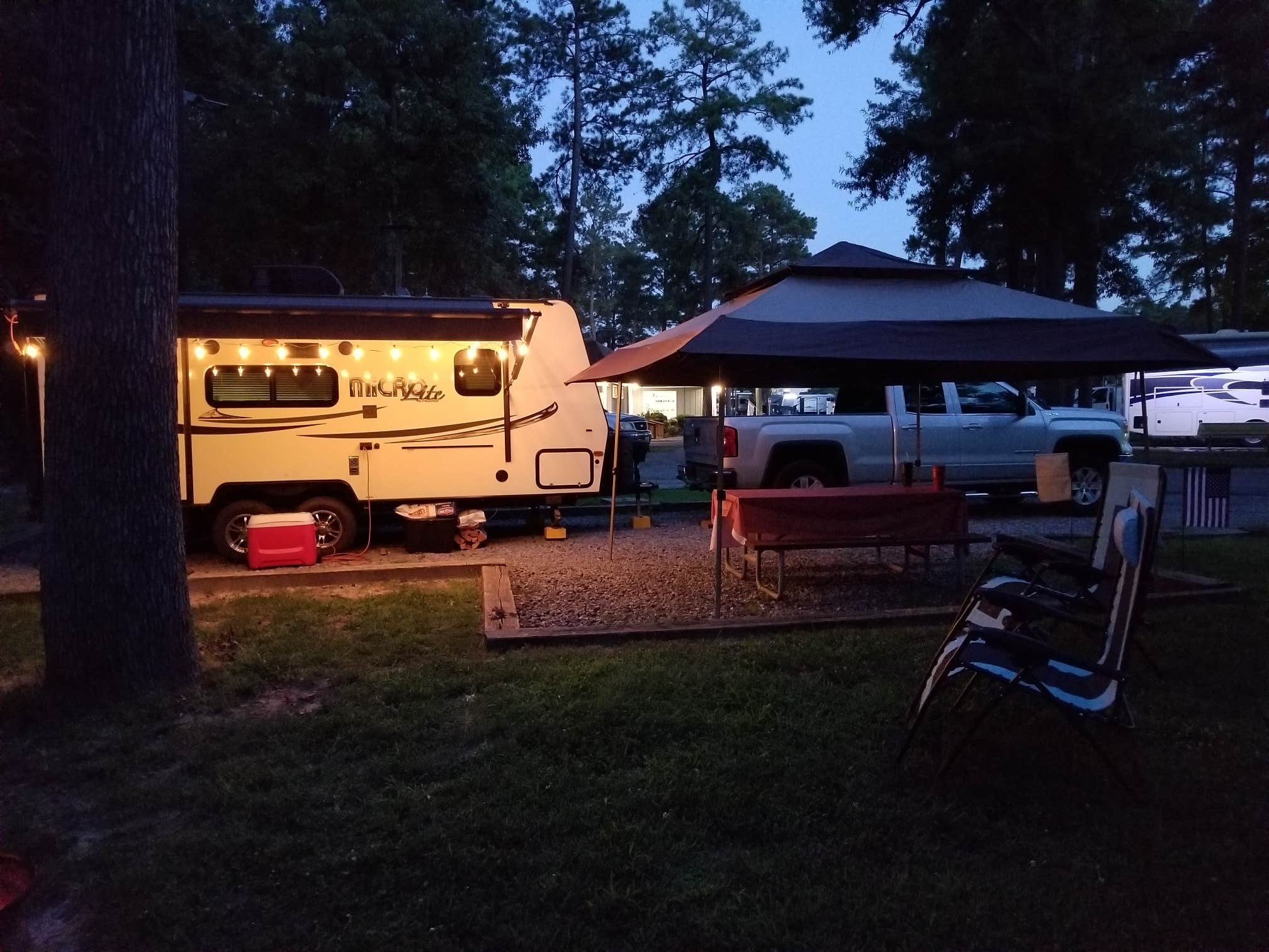 Rosa B.'s photo of rv camping at Americamps RV Resort near Broad Run, VA