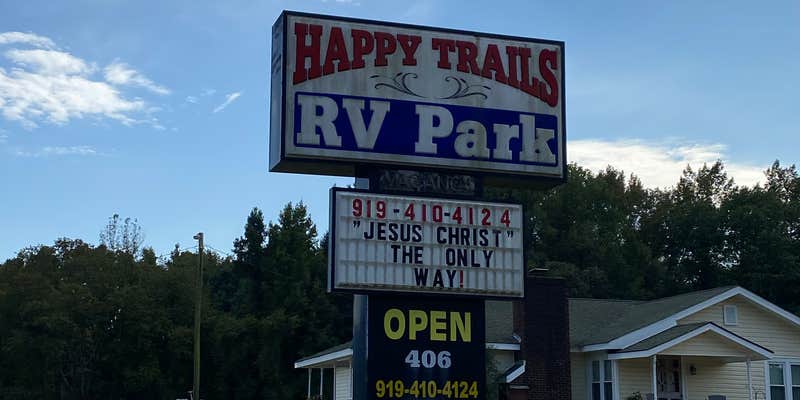 Camper submitted image from Happy Trails RV Park