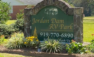 Camping near Moccasin Branch Campground — Raven Rock State Park: Jordan Dam RV Park, Moncure, North Carolina