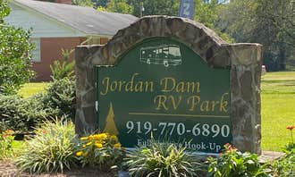 Camping near New Hope Overlook Primitive Campground — Jordan Lake State Recreation Area: Jordan Dam RV Park, Moncure, North Carolina