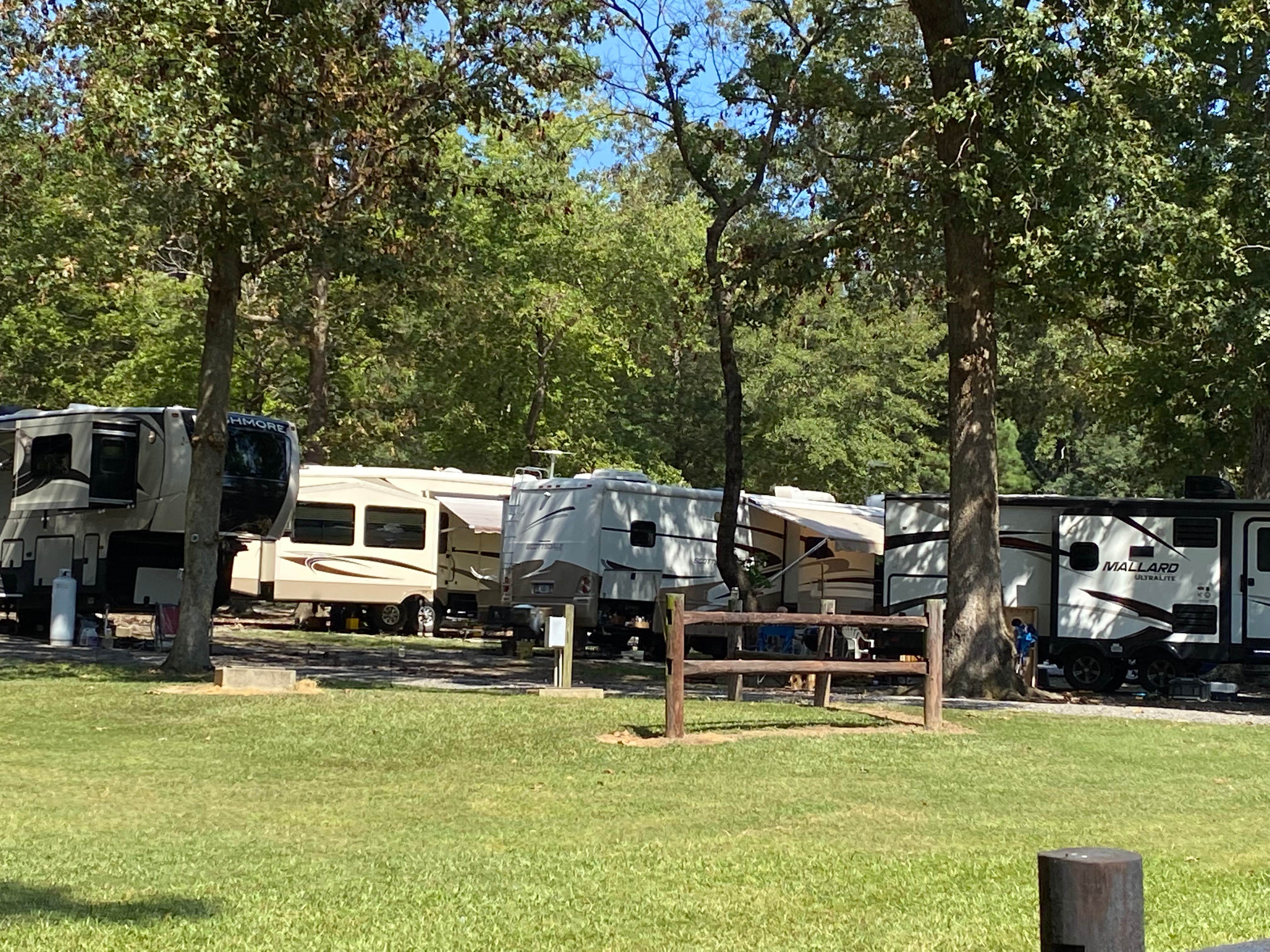 Stuart K.'s photo of rv camping at Jordan Dam RV Park near Spring Lake, NC