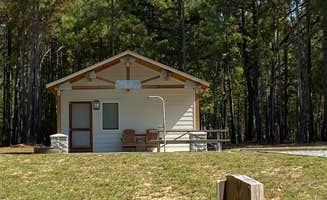 Stuart K.'s photo of glamping accommodations at Moccasin Branch Campground — Raven Rock State Park near Fuquay-Varina, NC