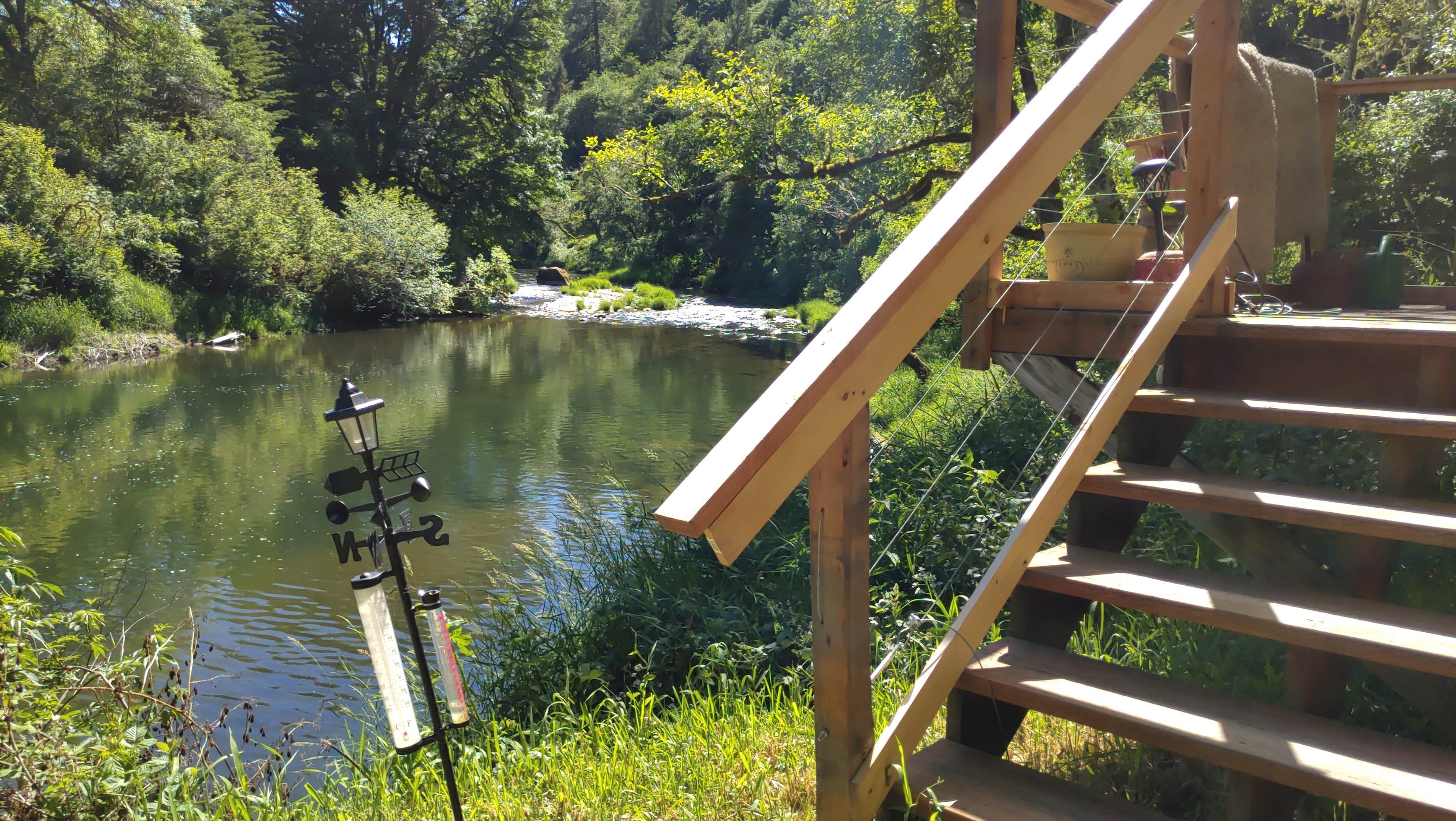 Camper-submitted photo at Alsea River Getaway near Newport, OR