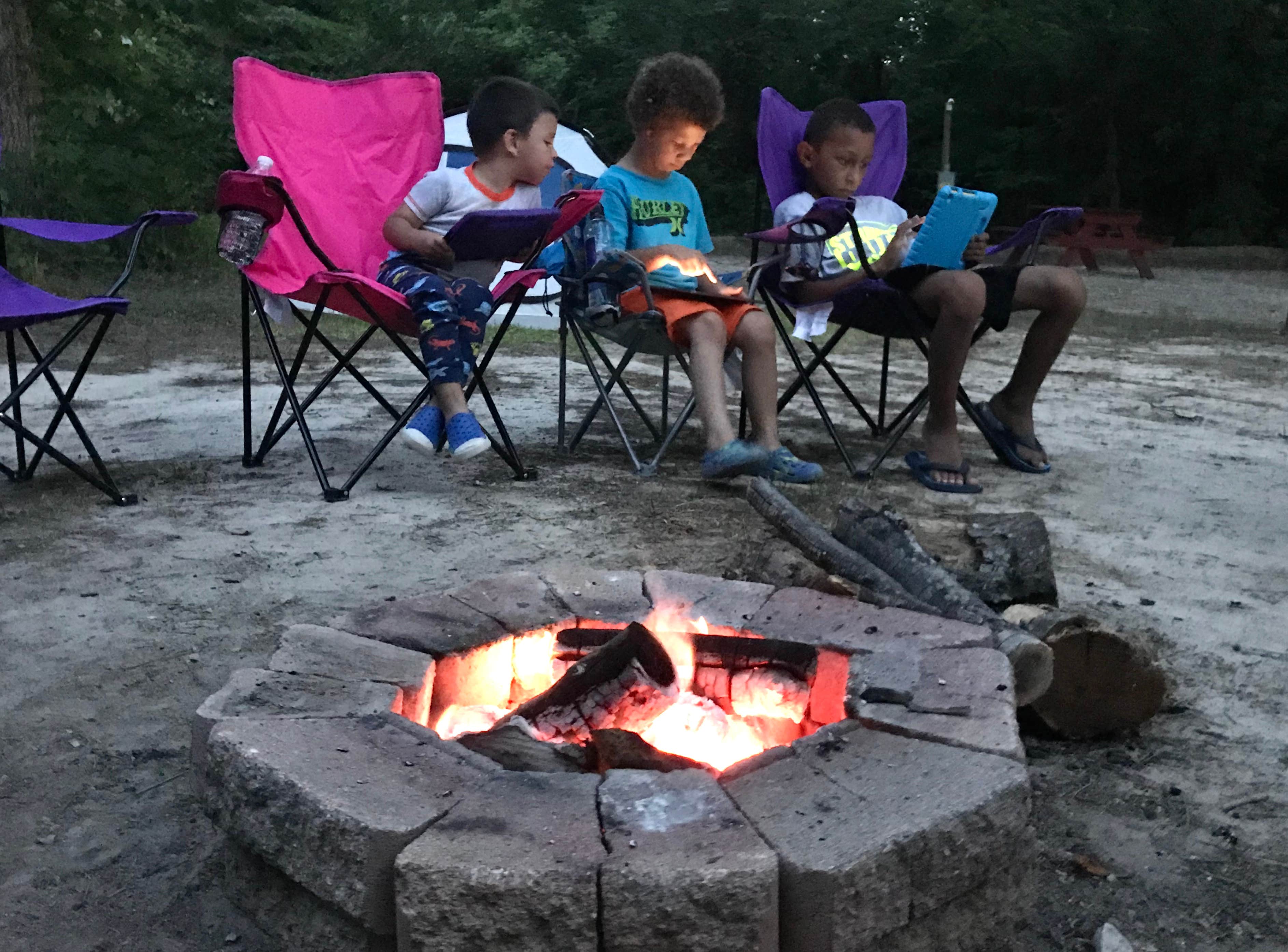 Around the campfire 