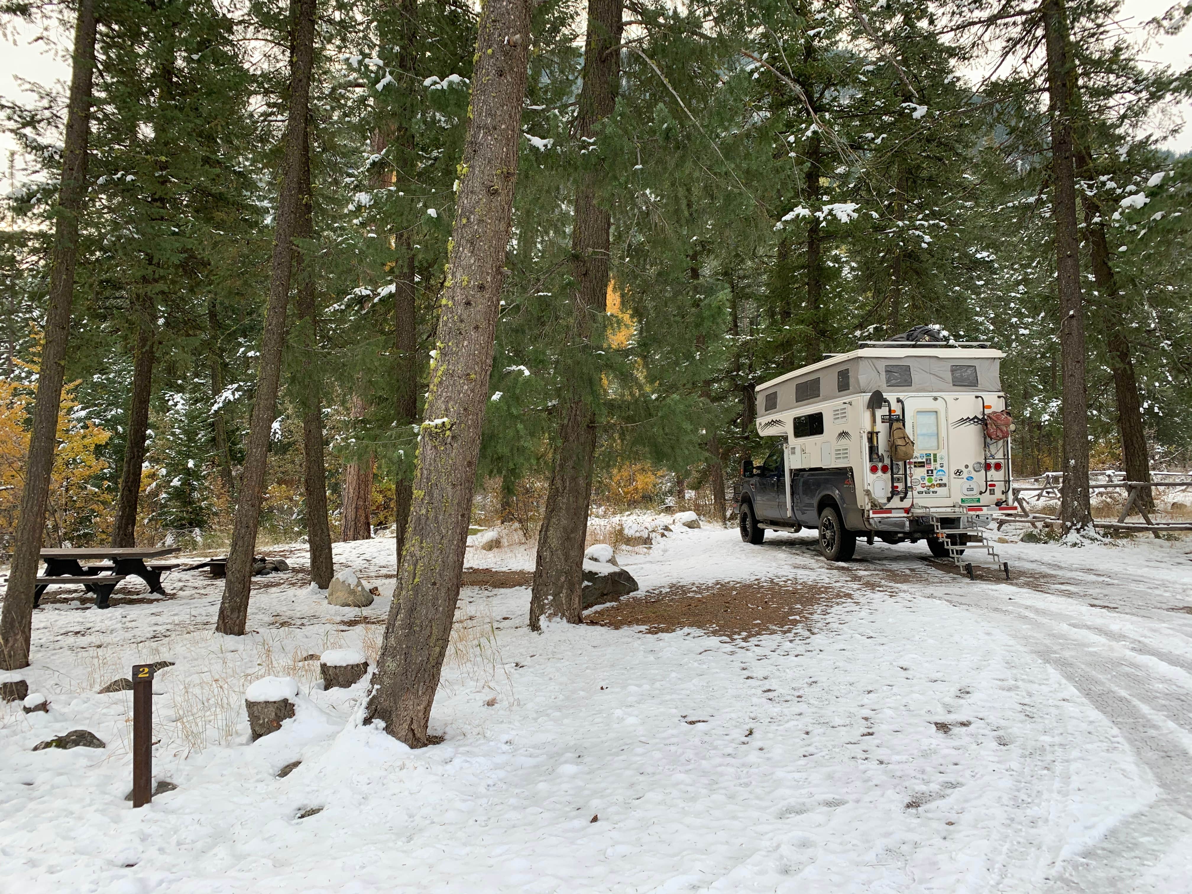 Judy T.'s photo of rv camping at Early Winters Campground near Mazama, WA