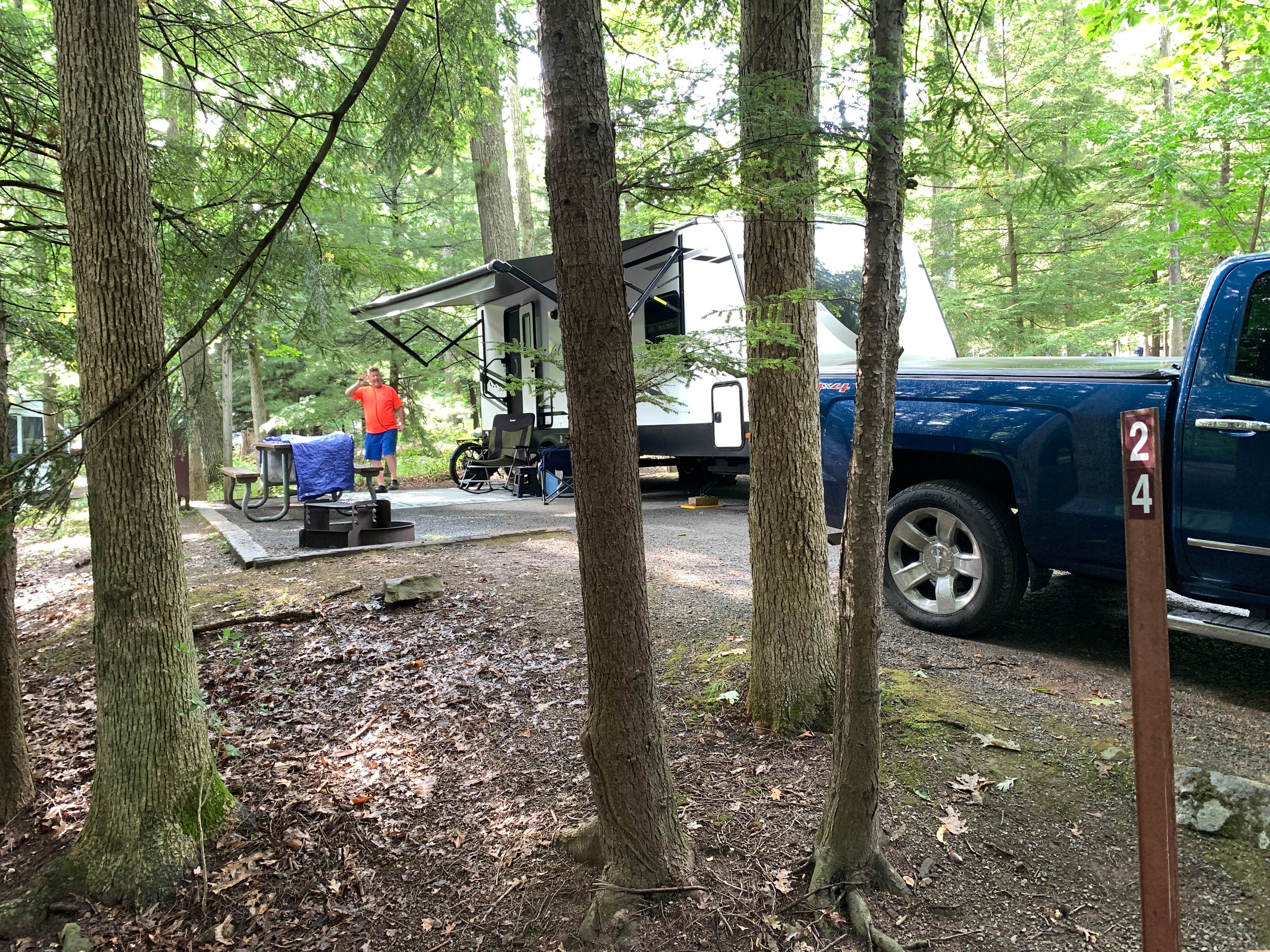 Laure D.'s photo at Deep Creek Lake State Park Campground near Kitzmiller, MD