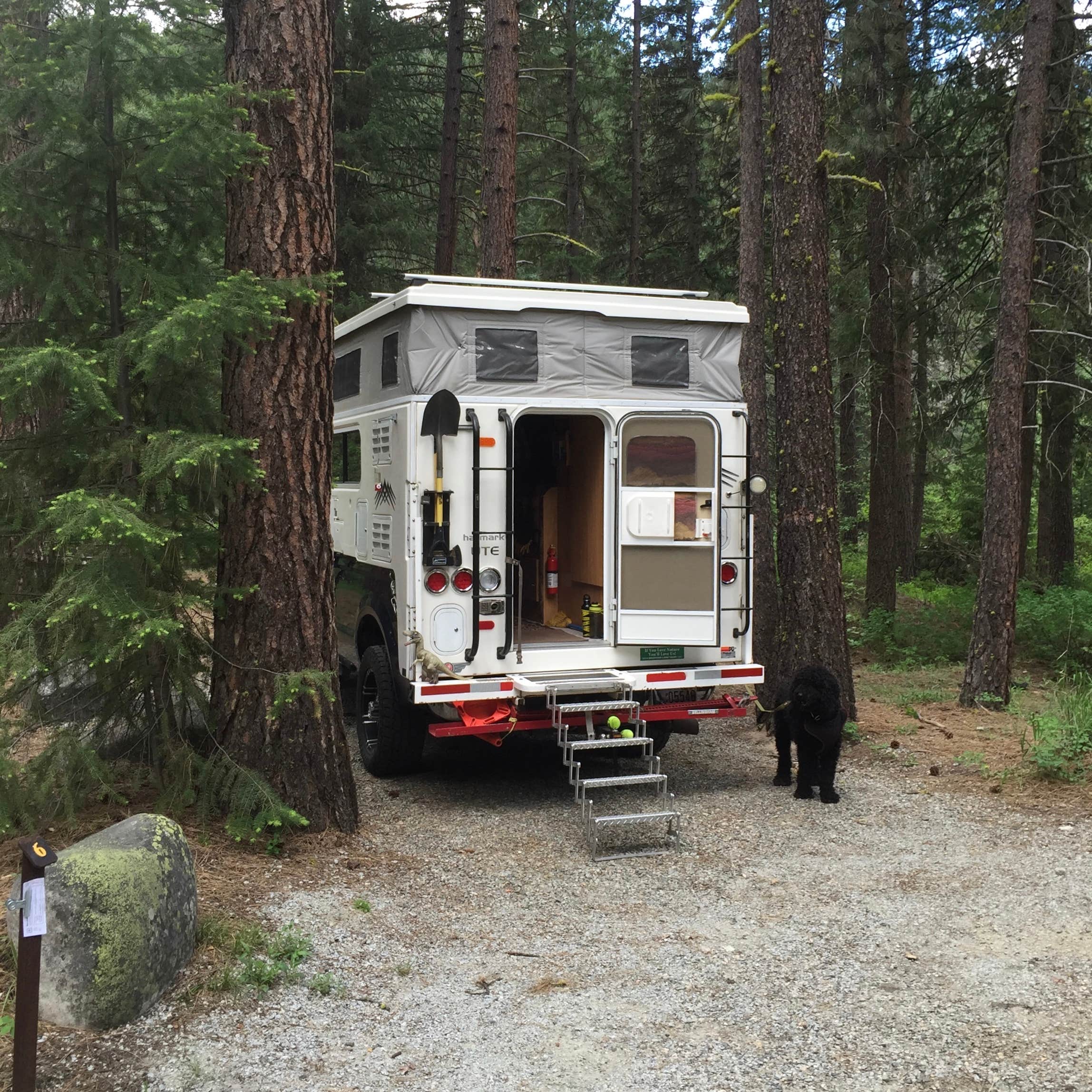 Falls Creek Campground Quinault, WA