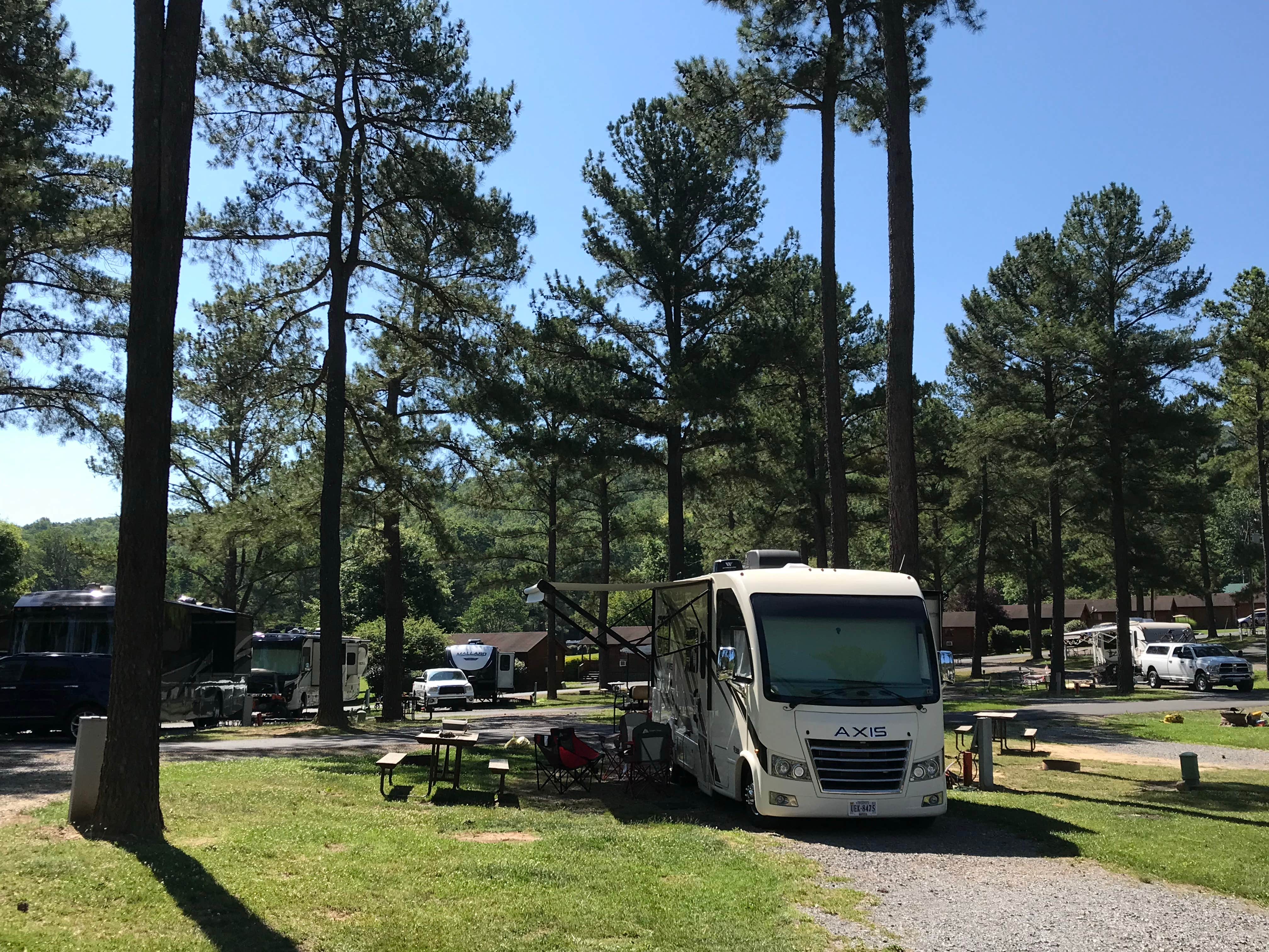 Dan & Karen  M.'s photo of rv camping at Yogi Bear's Jellystone Park Luray near Bentonville, VA