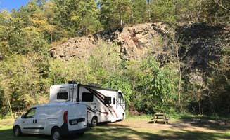 Dan & Karen  M.'s photo of rv camping at Gooney Creek Campground near Washington, VA