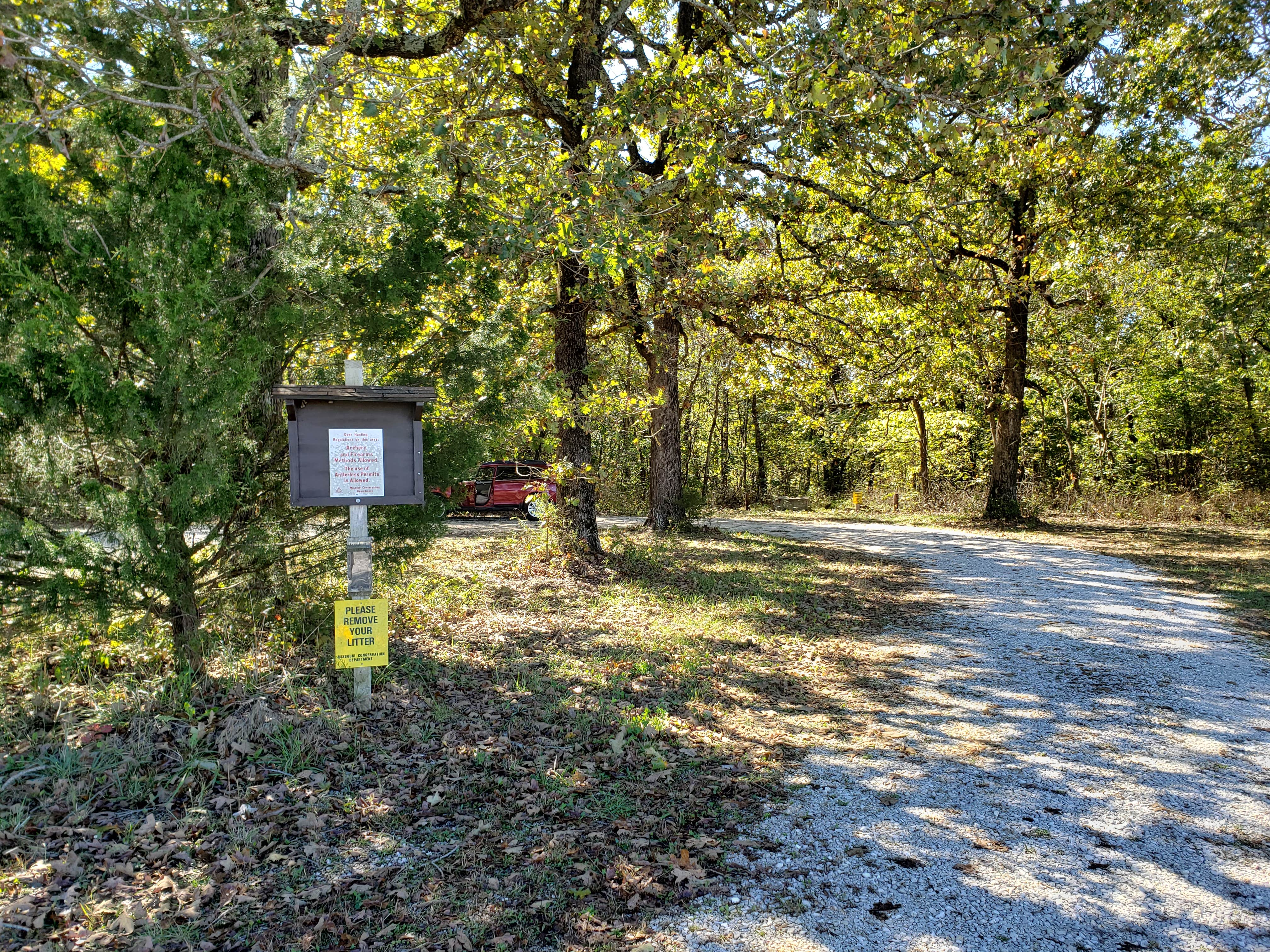 Camper submitted image from Gibson Spring Back Country Site - Fort Crowder Conservation Area - 4