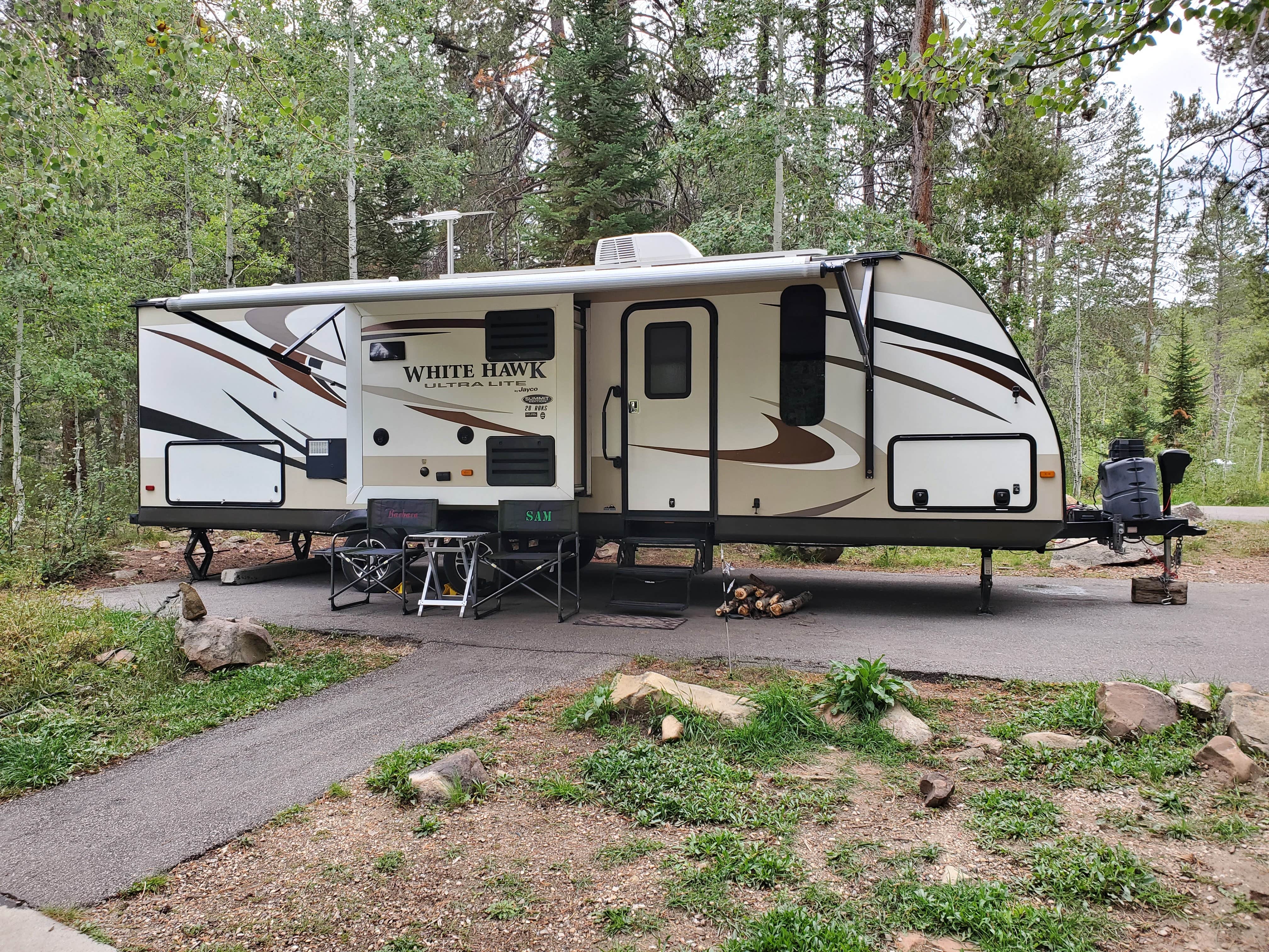 Sam F.'s photo of rv camping at Lodgepole Campground near Mapleton, UT
