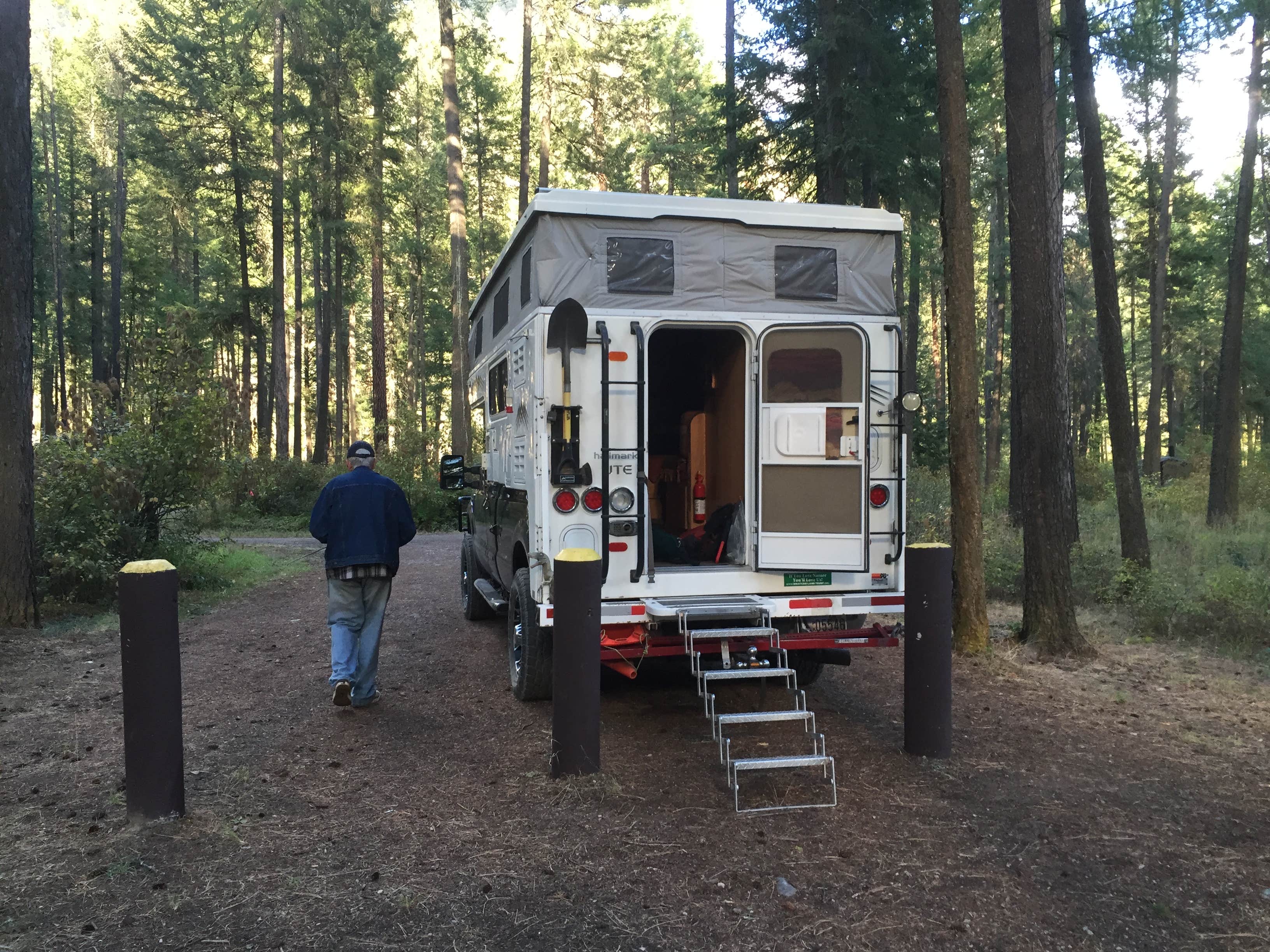 Judy T.'s photo of rv camping at Douglas Falls Grange Park Campground near Metaline Falls, WA