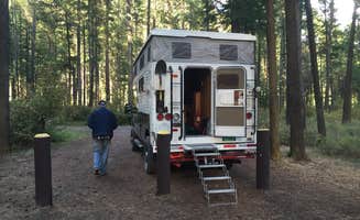 Judy T.'s photo of rv camping at Douglas Falls Grange Park Campground near Northport, WA