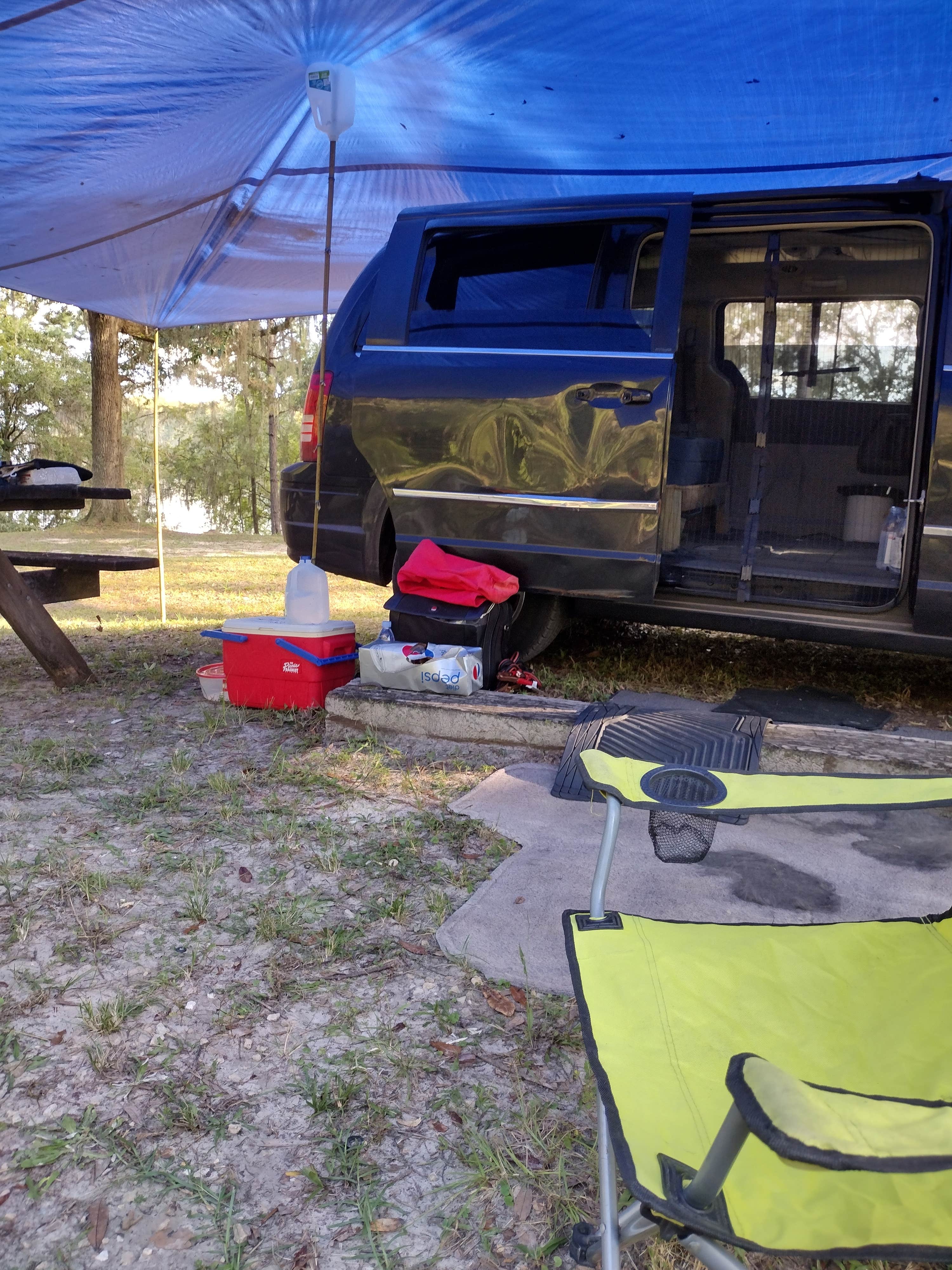 Adam W.'s photo of rv camping at High Bluff Campground — Joe Budd WMA and Lake Talquin State Forest near Cairo, GA