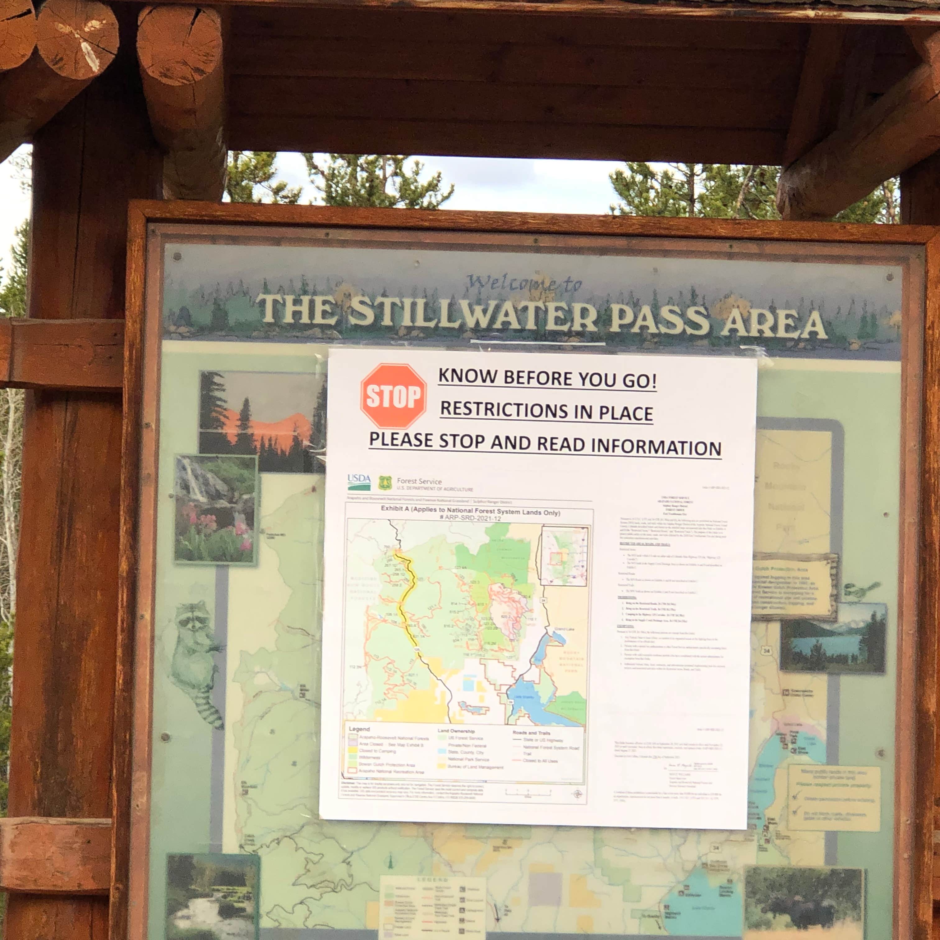 Camper submitted image from Stillwater Pass Dispersed Campsite - 4
