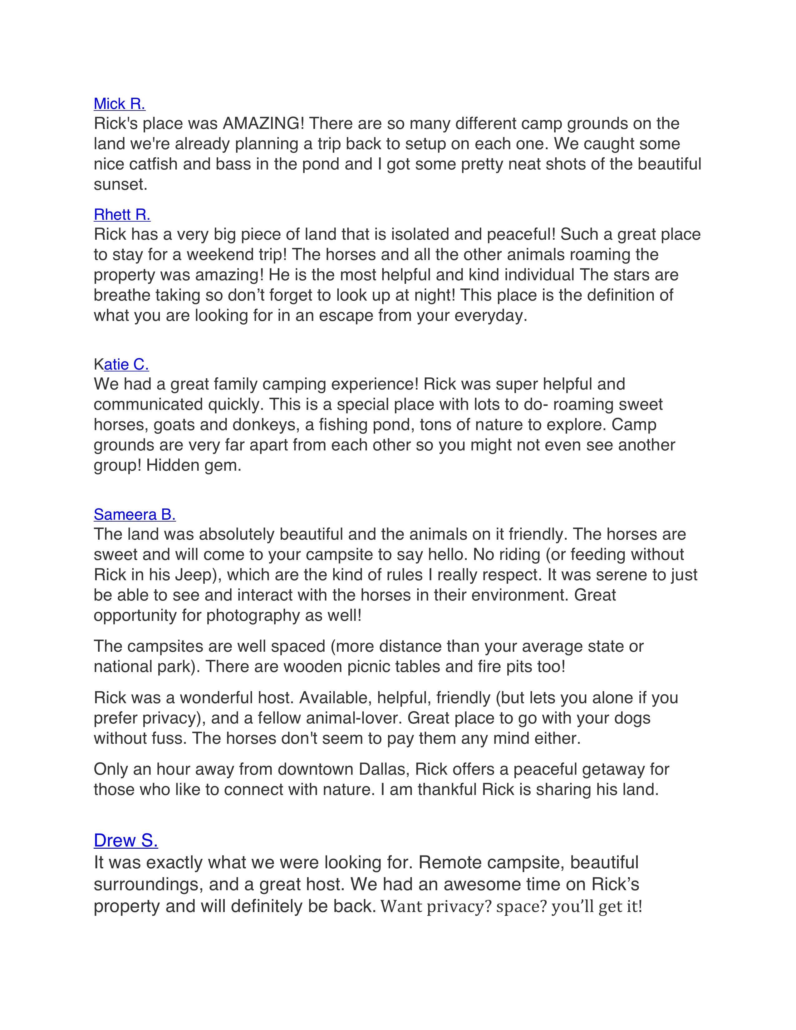 Camper-submitted photo at Sleep Under The Pecan Trees near Rowlett, TX