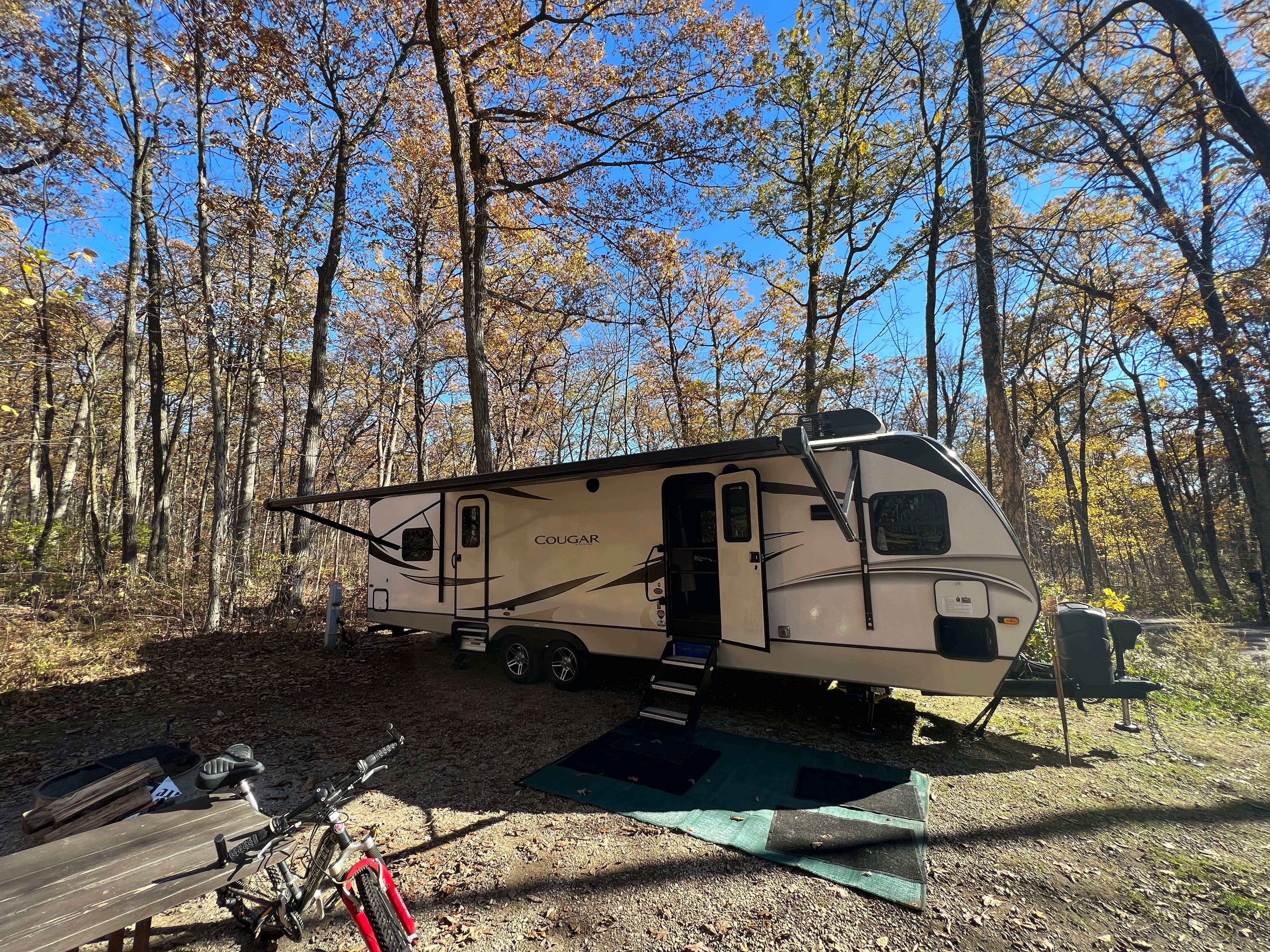 Camper submitted image from Blue Mound State Park Campground - 5