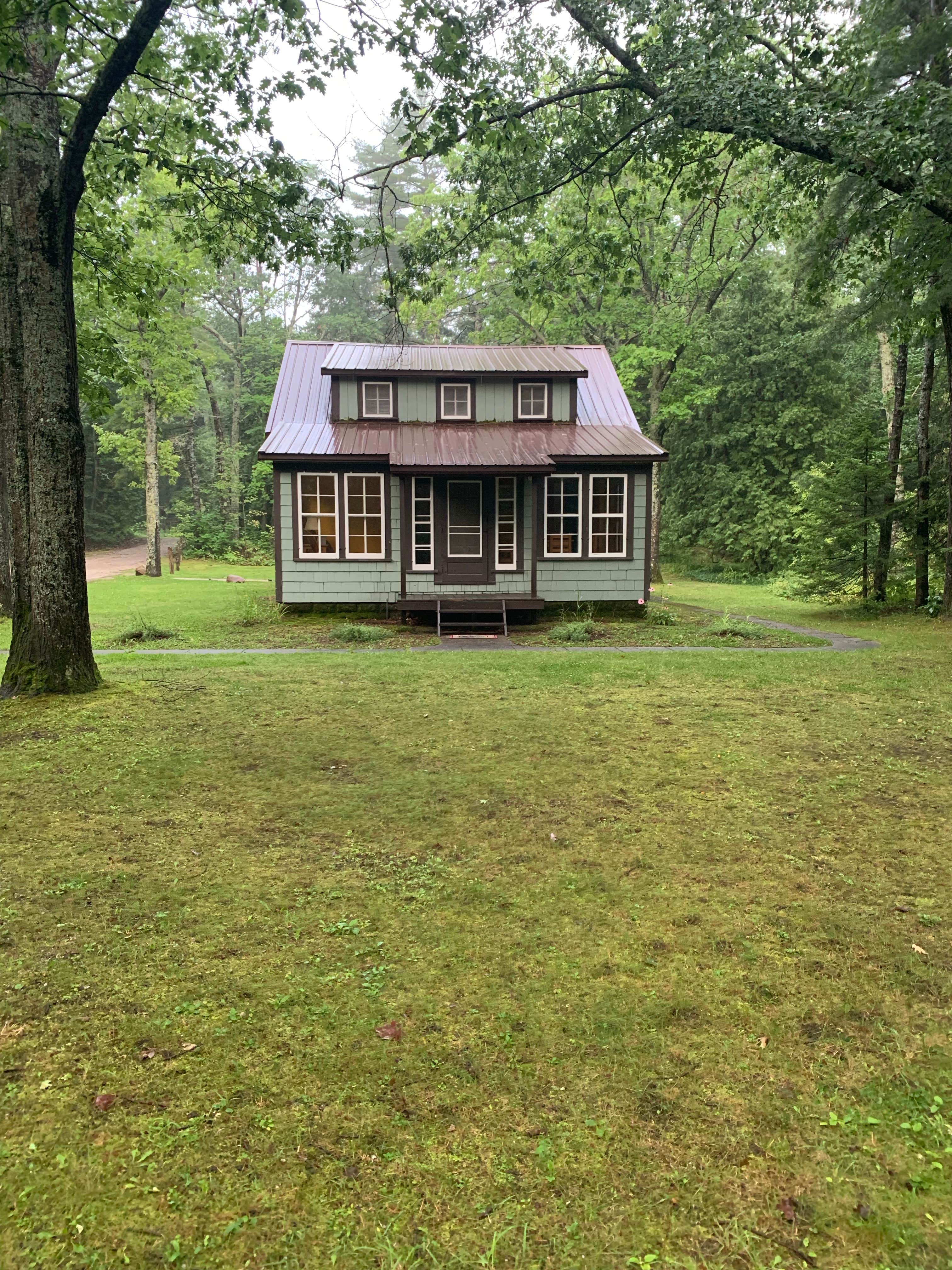 Clint's photo of a cabin at Hoeft State Park Campground near Posen, MI