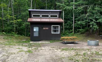 Clint's photo of glamping accommodations at Hoeft State Park Campground near Millersburg, MI
