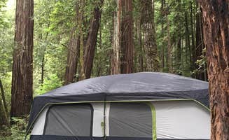 Stuart K.'s photo of tent camping at Baxter Environmental Camp — Humboldt Redwoods State Park near Petrolia, CA