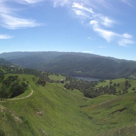Fantastic views from atop of the Mount Diablo range where you can see for miles