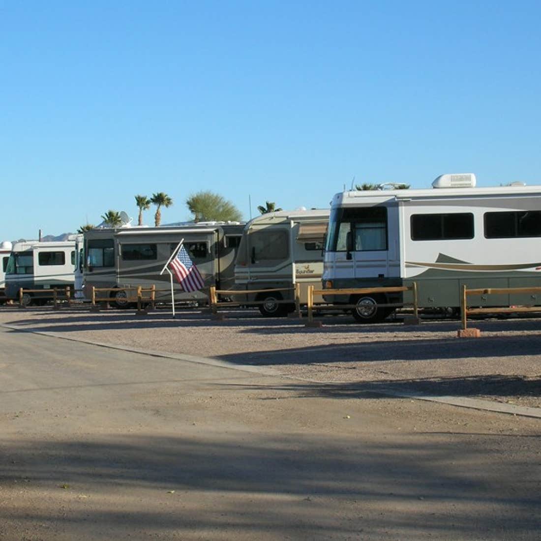 Camping near Tyson Wells RV: Eighty-Eight Shades RV Park, Quartzsite, Arizona