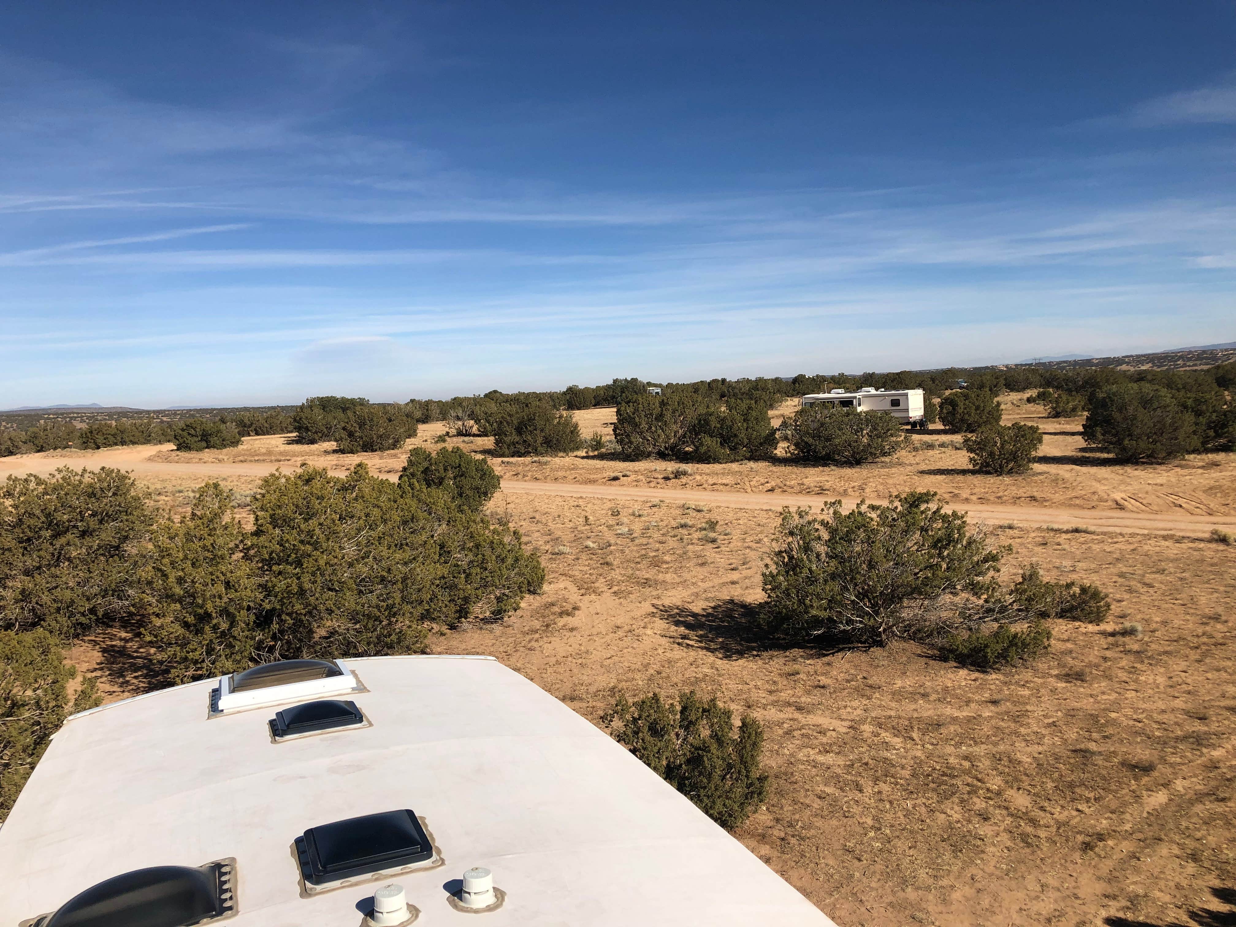 David N.'s photo of a dispersed camping area at Sante Fe National Forest BLM-Road 62 Dispersed near Corrales, NM